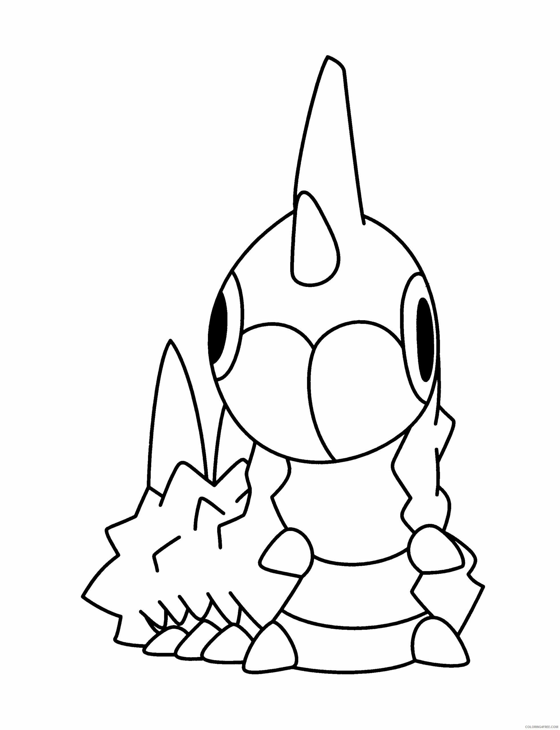 Pokemon Advanced Coloring Pages Anime pokemon advanced 294 Printable 2021 339 Coloring4free