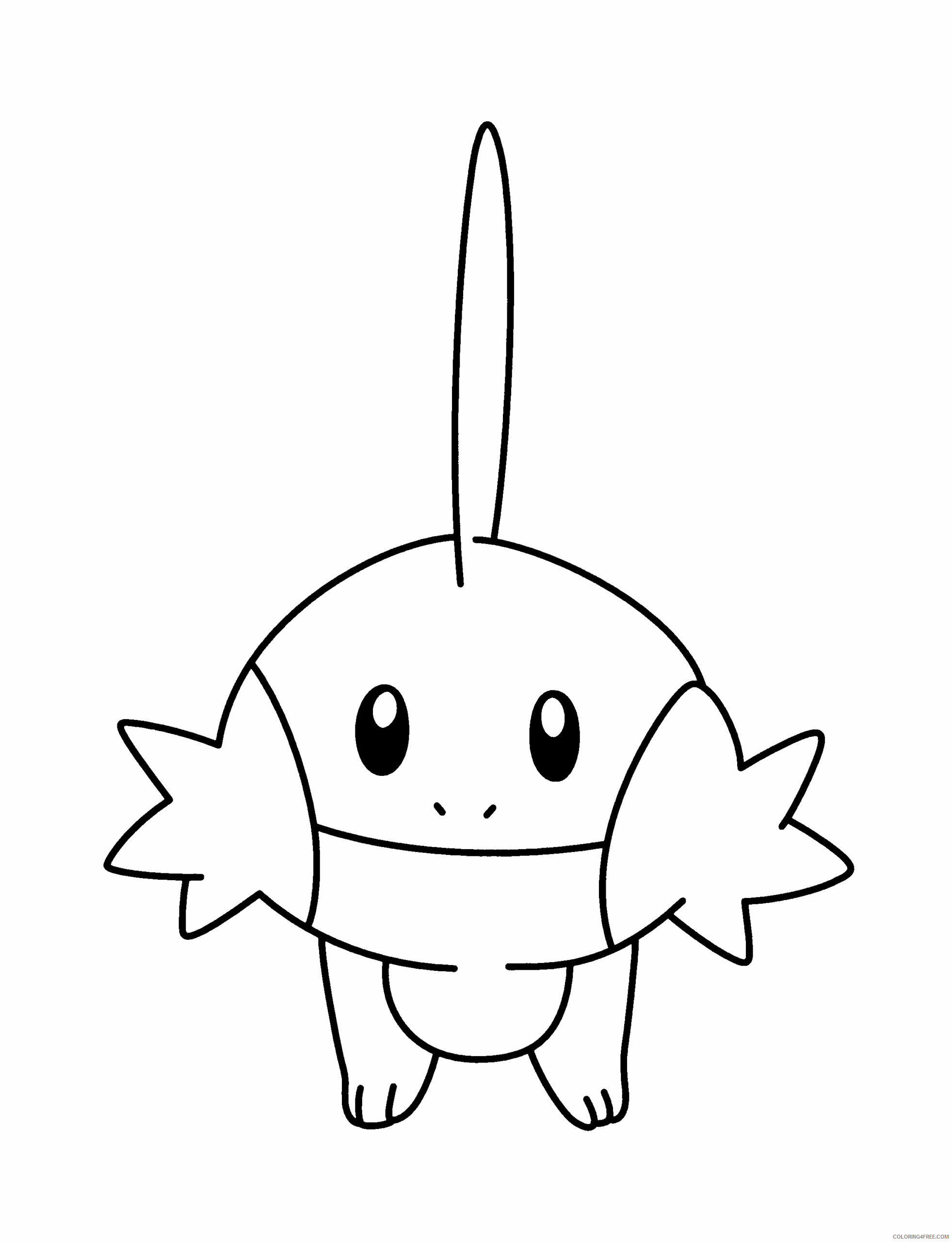 Pokemon Advanced Coloring Pages Anime pokemon advanced 298 Printable 2021 343 Coloring4free