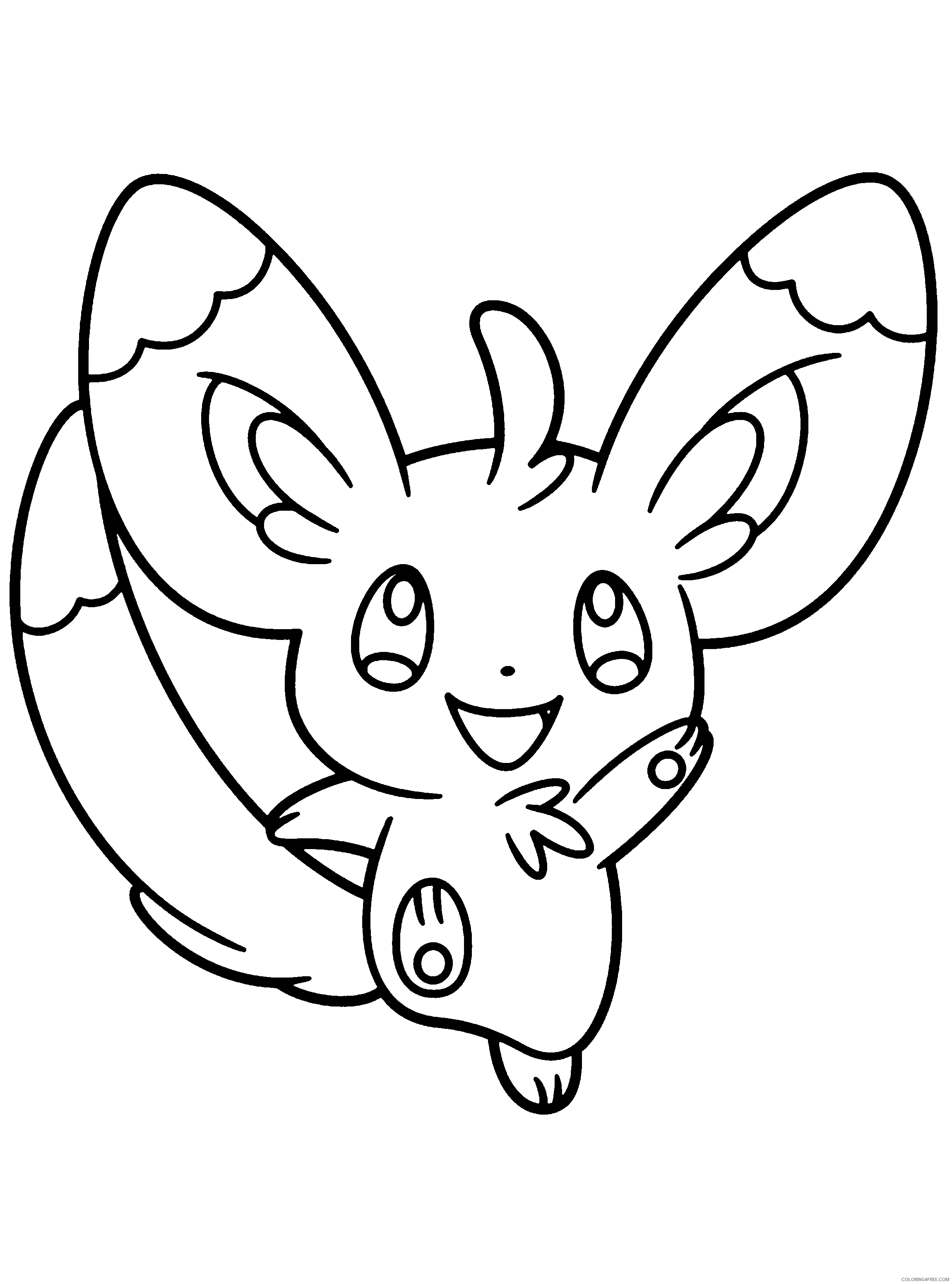 Pokemon Black Coloring Pages Games pokemon black 61hYG Printable 2021 0830 Coloring4free