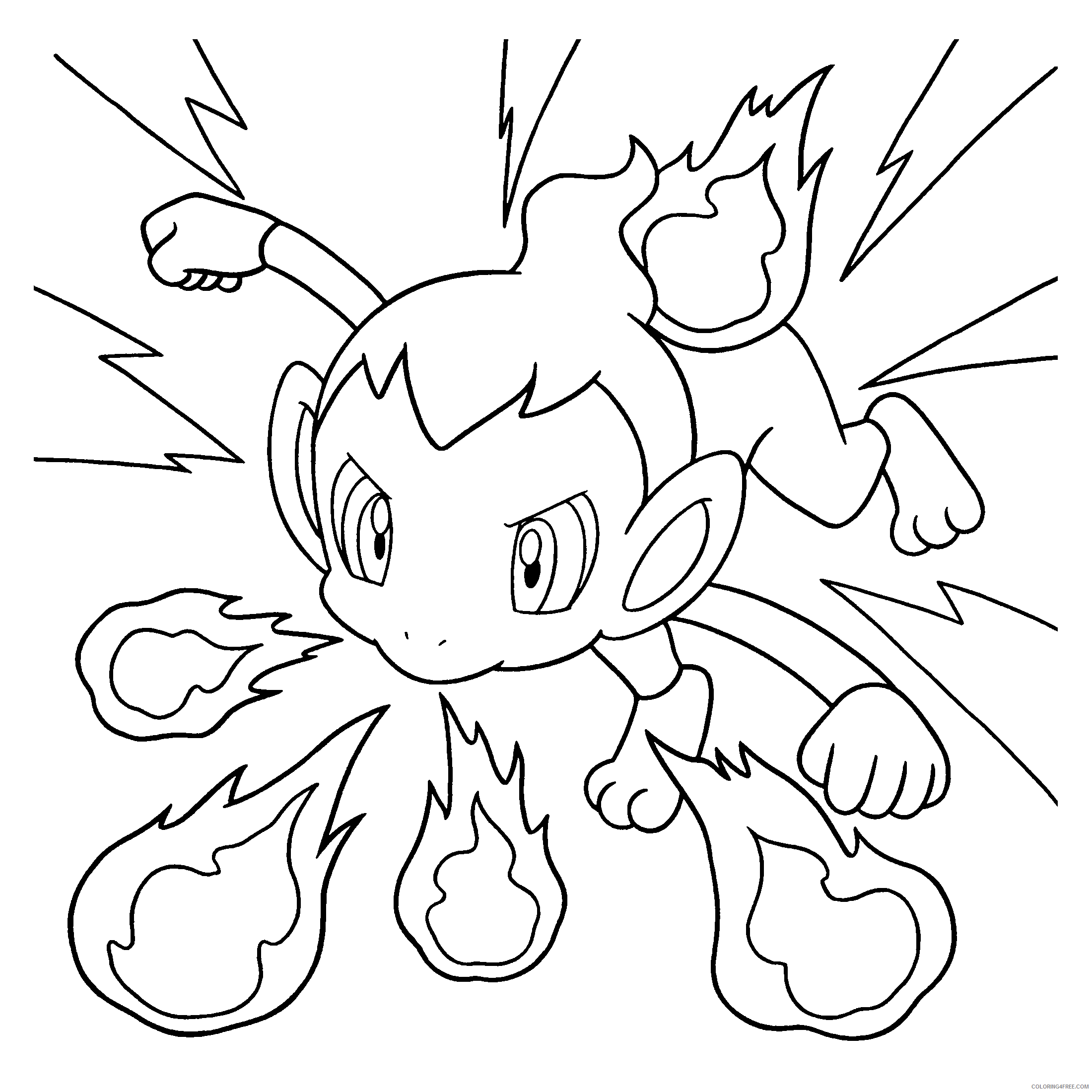 Pokemon Diamond Pearl Coloring Pages Anime pokemon diamond pearl 100 Printable 2021 583 Coloring4free