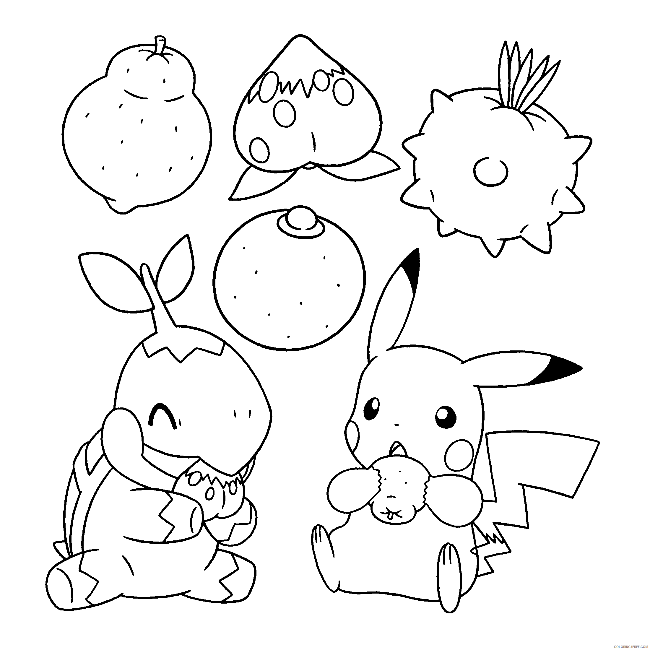Pokemon Diamond Pearl Coloring Pages Anime pokemon diamond pearl 102 Printable 2021 585 Coloring4free