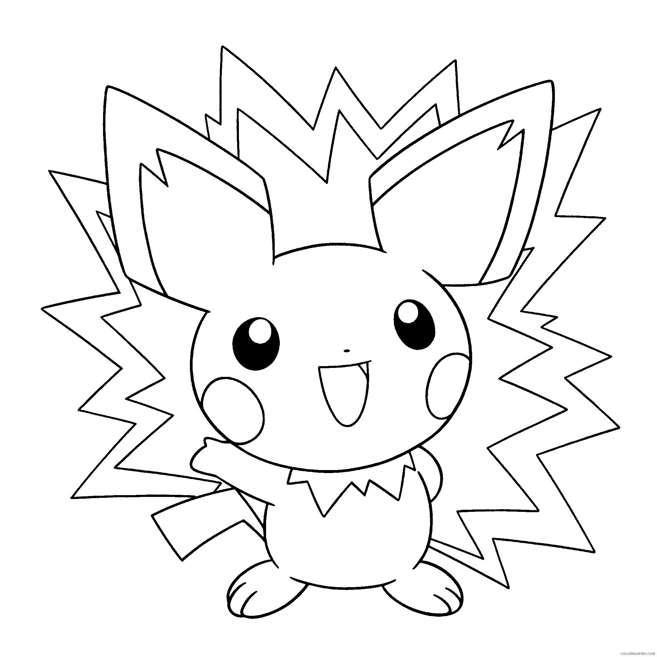 Pokemon Diamond Pearl Coloring Pages Anime pokemon diamond pearl 104 Printable 2021 587 Coloring4free