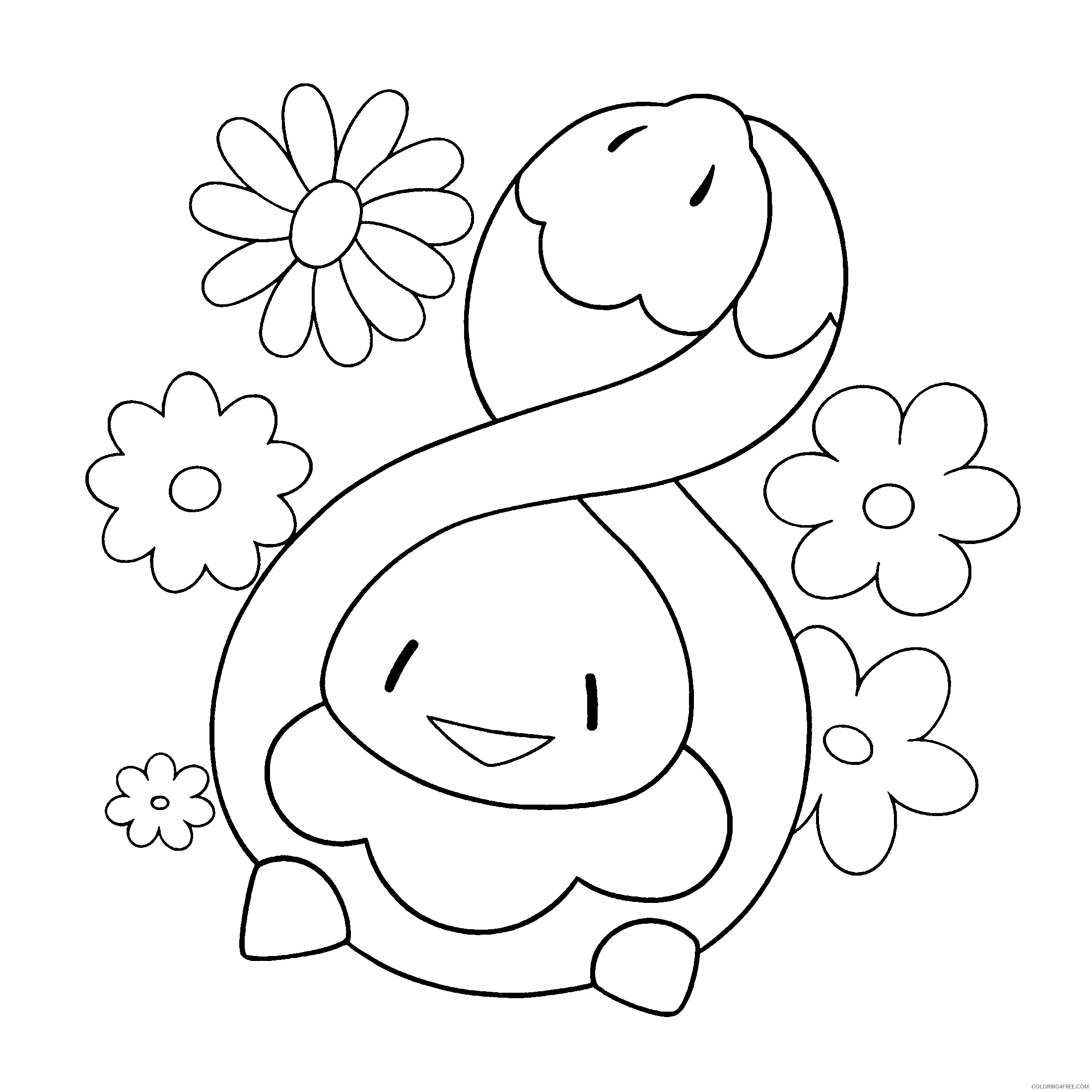 Pokemon Diamond Pearl Coloring Pages Anime pokemon diamond pearl 108 Printable 2021 591 Coloring4free