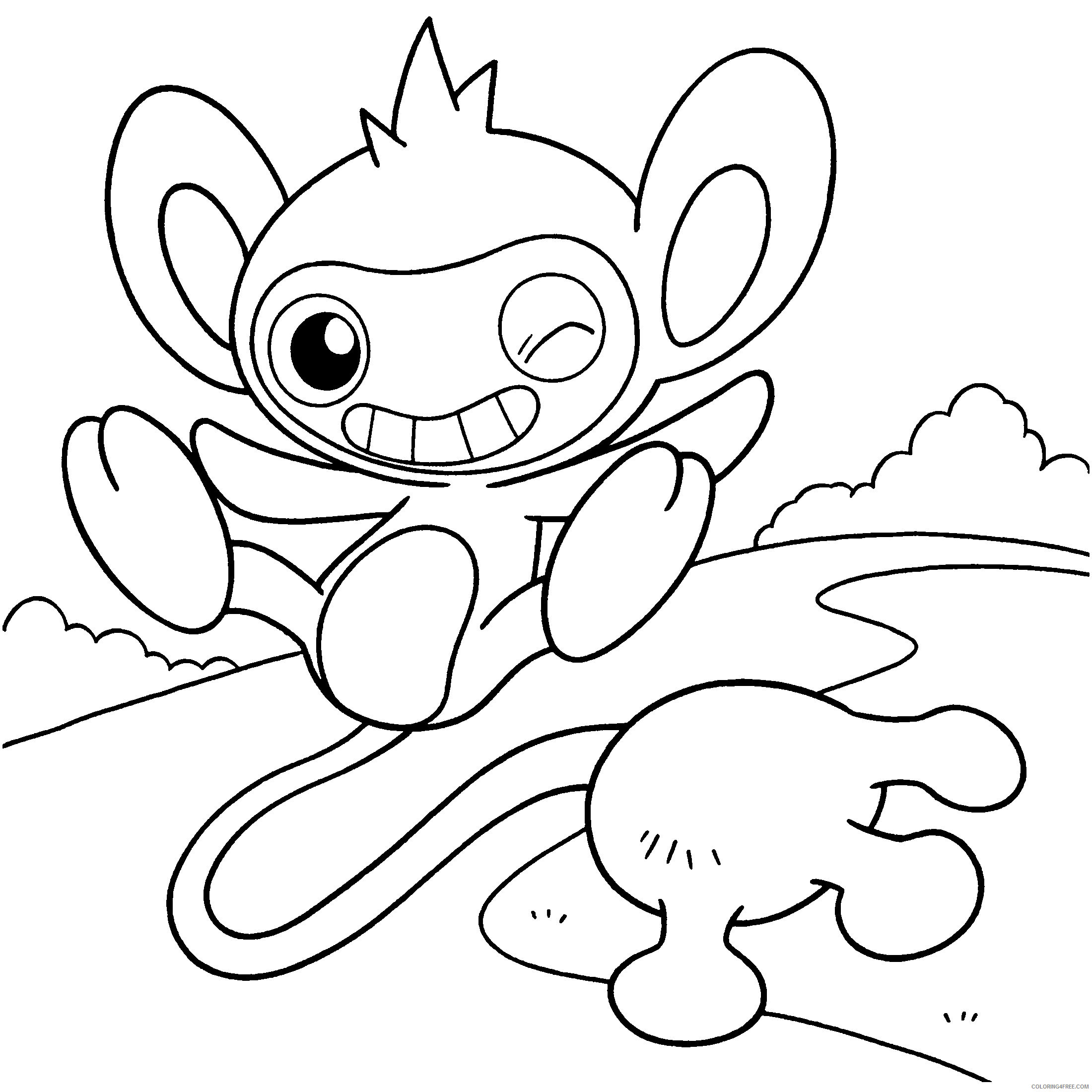 Pokemon Diamond Pearl Coloring Pages Anime pokemon diamond pearl 113 Printable 2021 597 Coloring4free