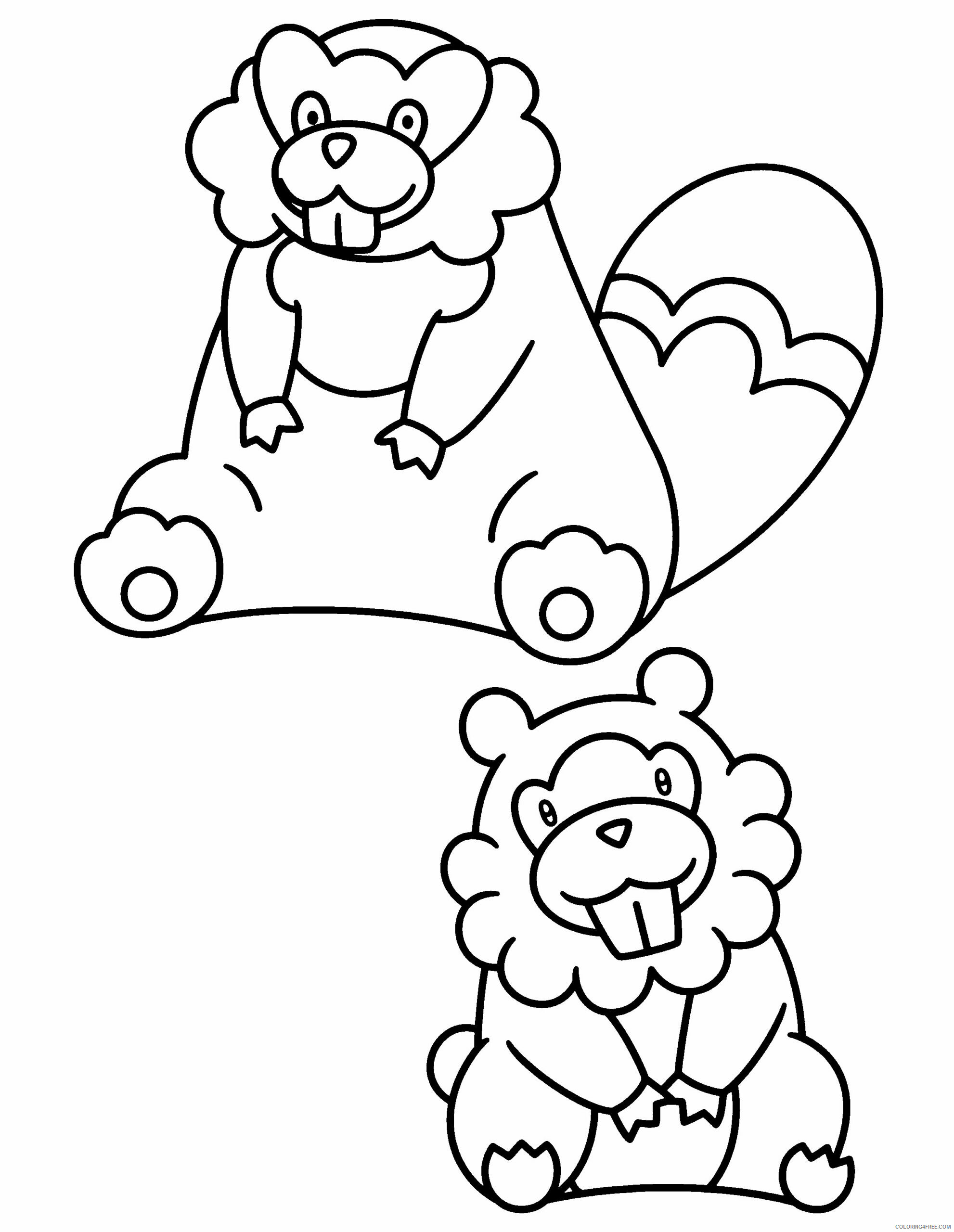 Pokemon Diamond Pearl Coloring Pages Anime pokemon diamond pearl 133 Printable 2021 618 Coloring4free