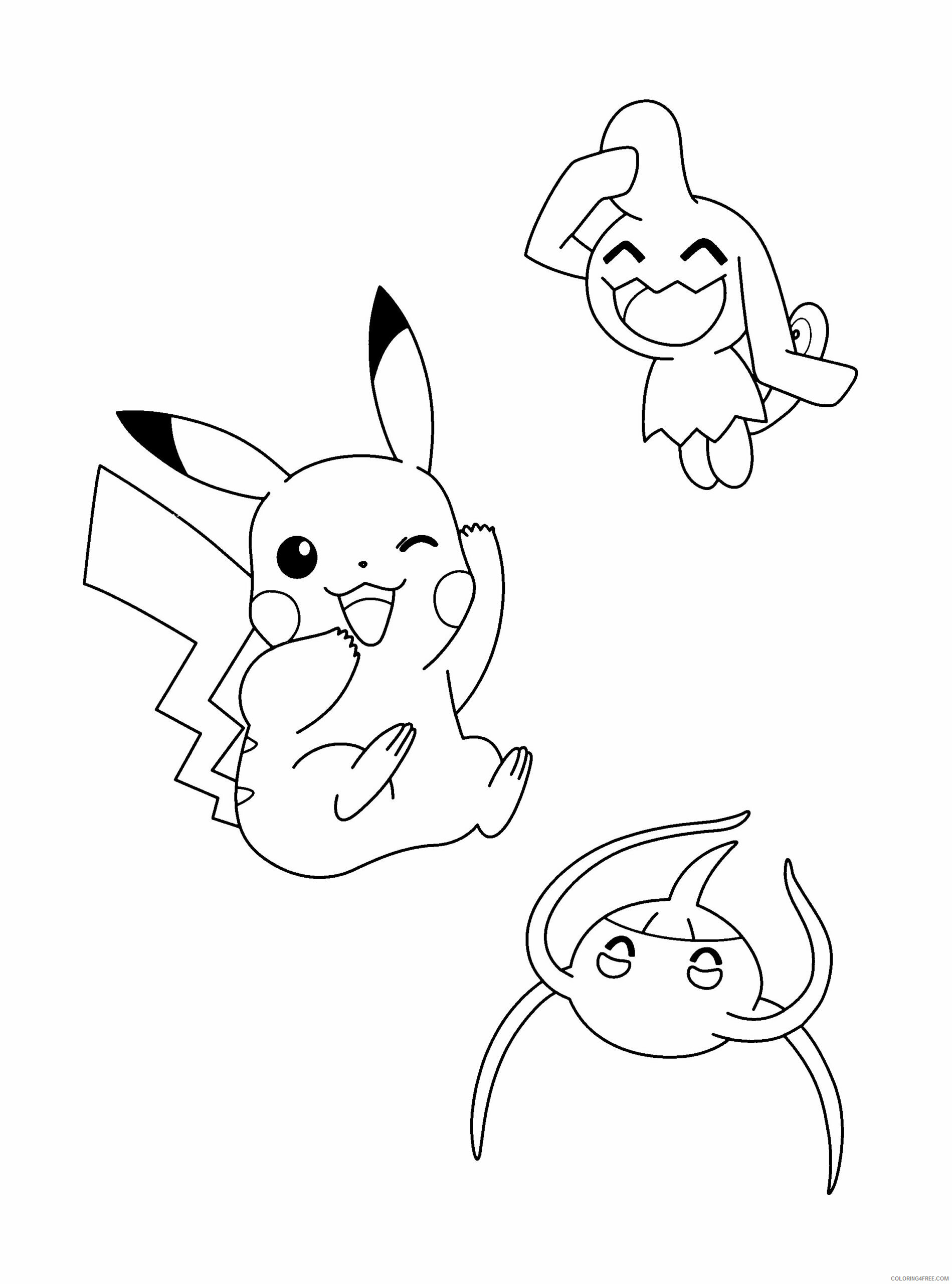 Pokemon Diamond Pearl Coloring Pages Anime pokemon diamond pearl 153 Printable 2021 640 Coloring4free