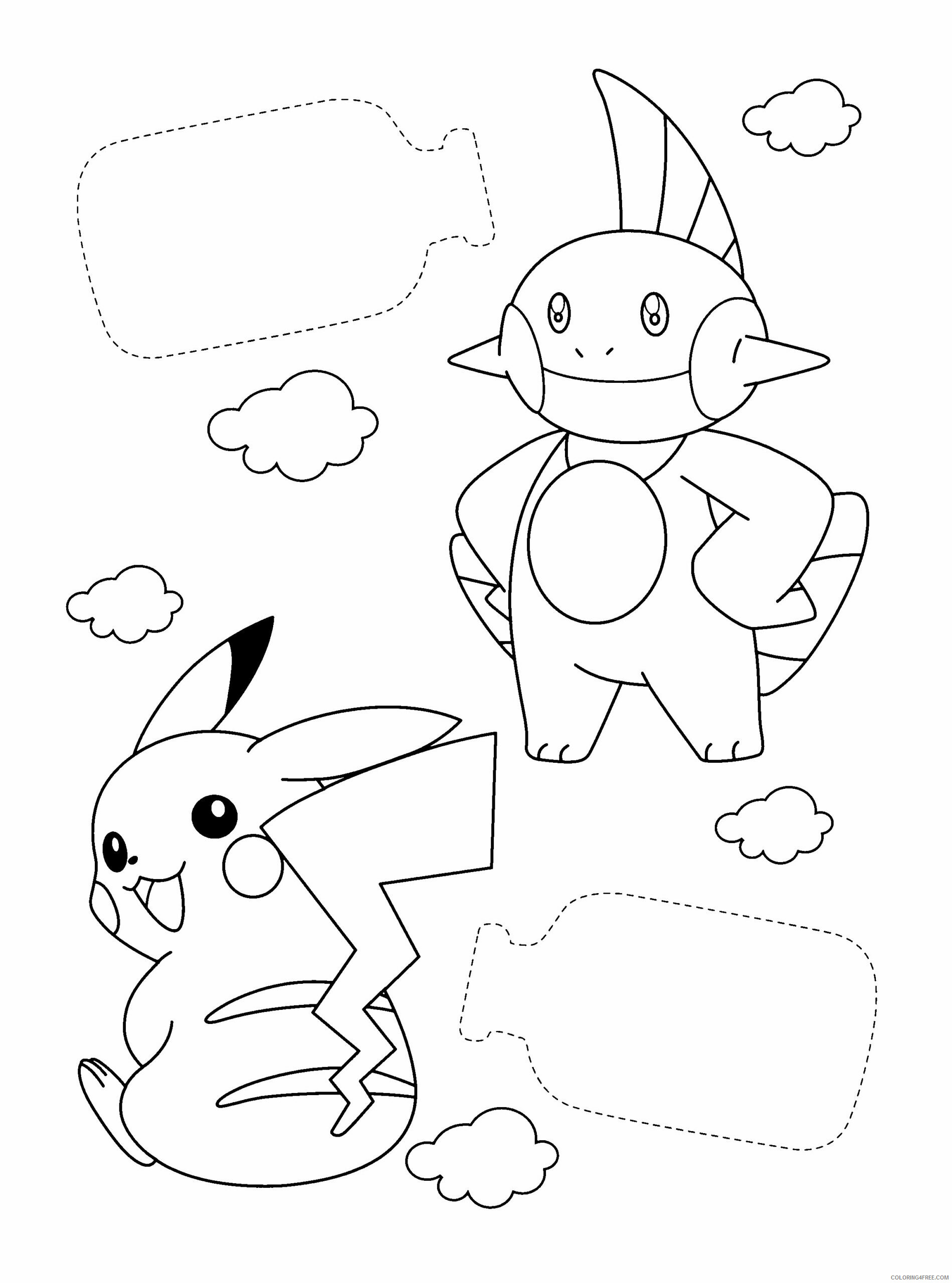 Pokemon Diamond Pearl Coloring Pages Anime pokemon diamond pearl 157 Printable 2021 644 Coloring4free