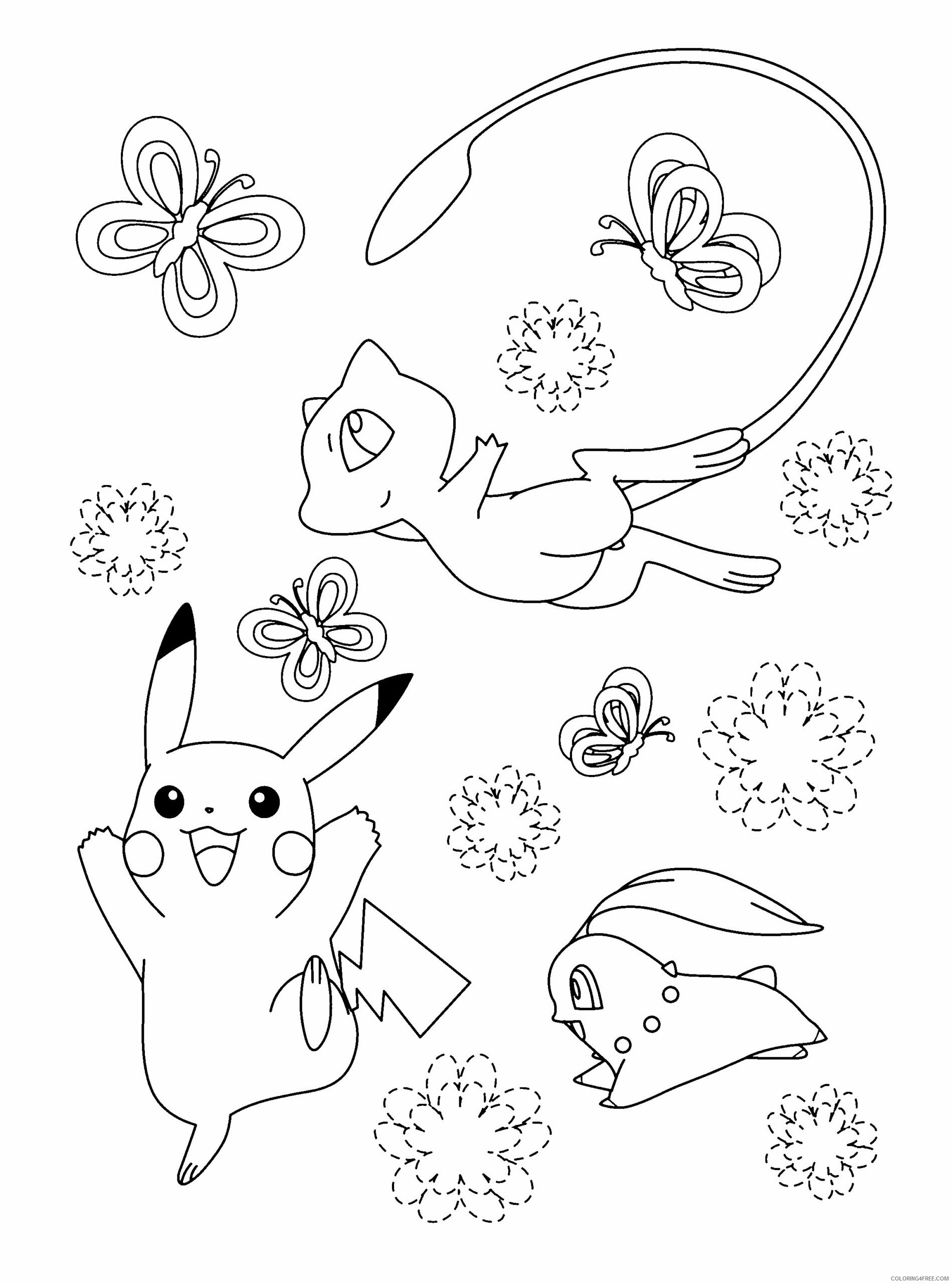 Pokemon Diamond Pearl Coloring Pages Anime pokemon diamond pearl 158 Printable 2021 645 Coloring4free