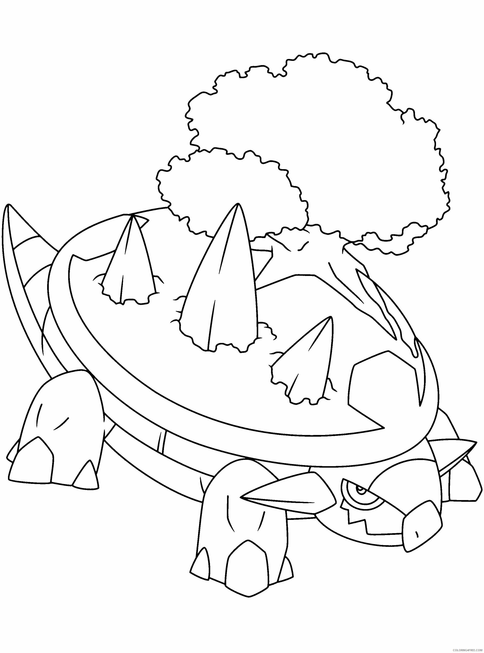 Pokemon Diamond Pearl Coloring Pages Anime pokemon diamond pearl 165 Printable 2021 653 Coloring4free