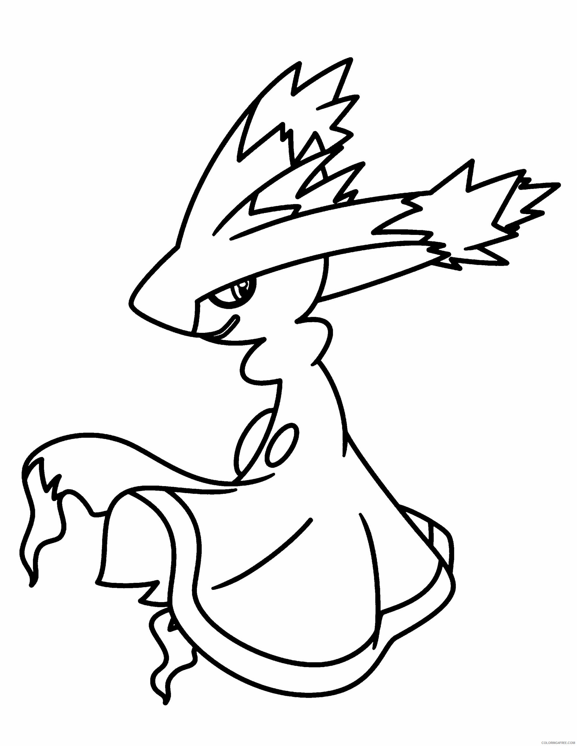 Pokemon Diamond Pearl Coloring Pages Anime pokemon diamond pearl 179 Printable 2021 667 Coloring4free