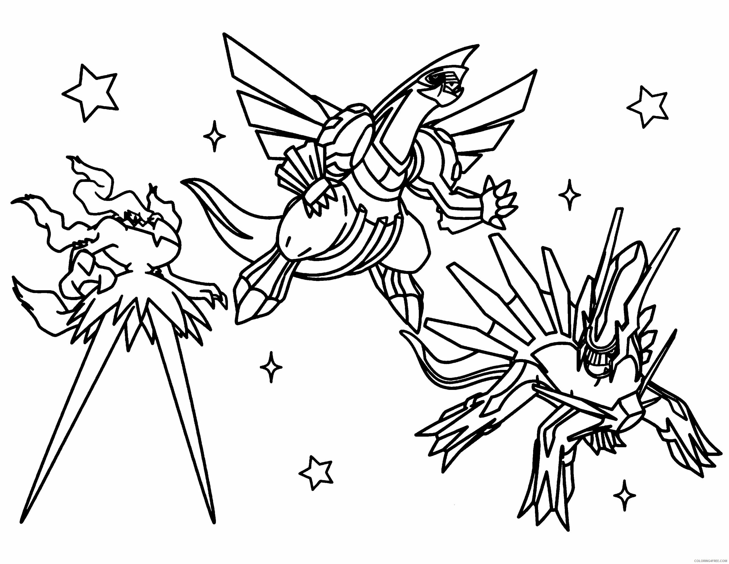 Pokemon Diamond Pearl Coloring Pages Anime pokemon diamond pearl 198 Printable 2021 688 Coloring4free