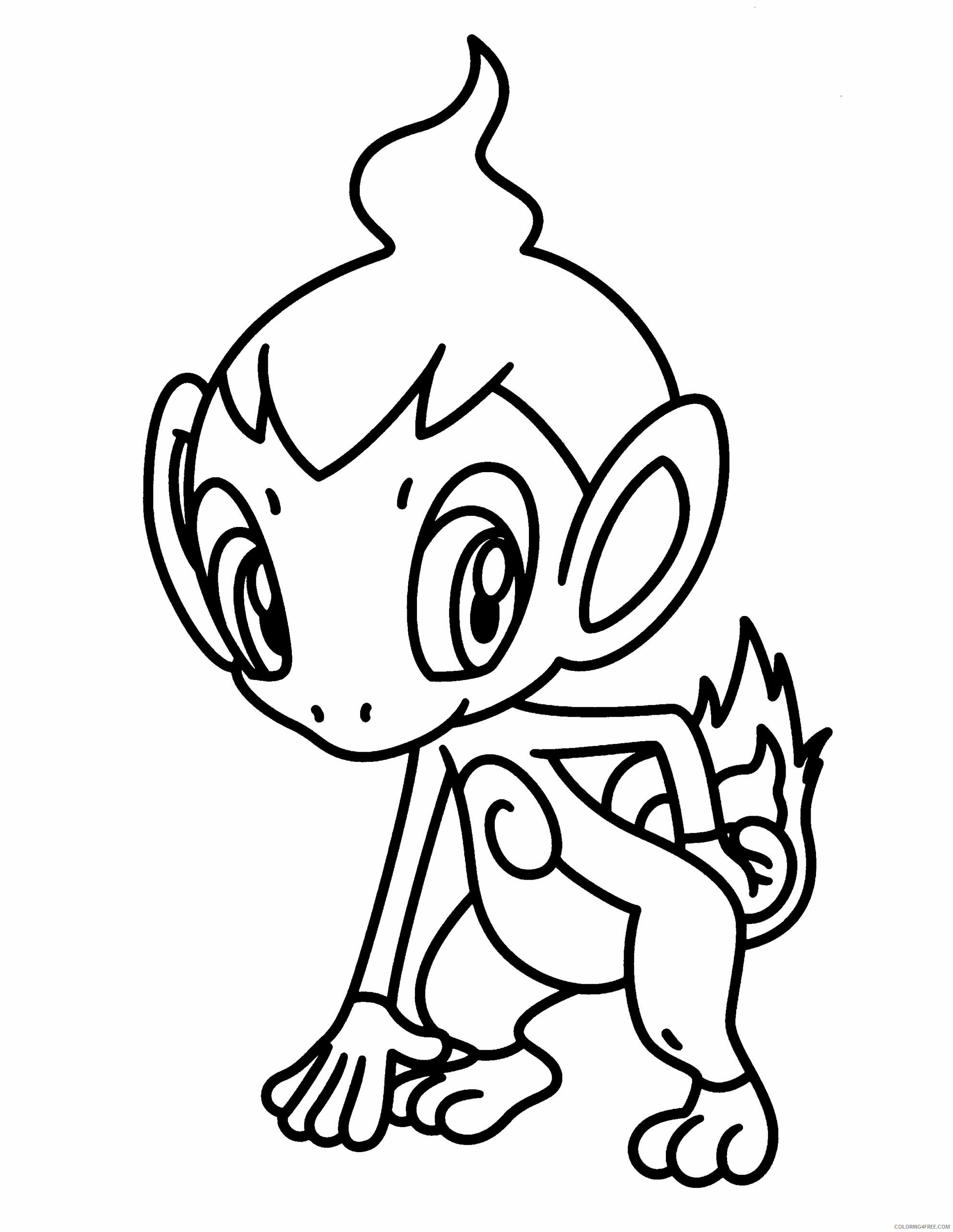 Pokemon Diamond Pearl Coloring Pages Anime pokemon diamond pearl 220 Printable 2021 714 Coloring4free