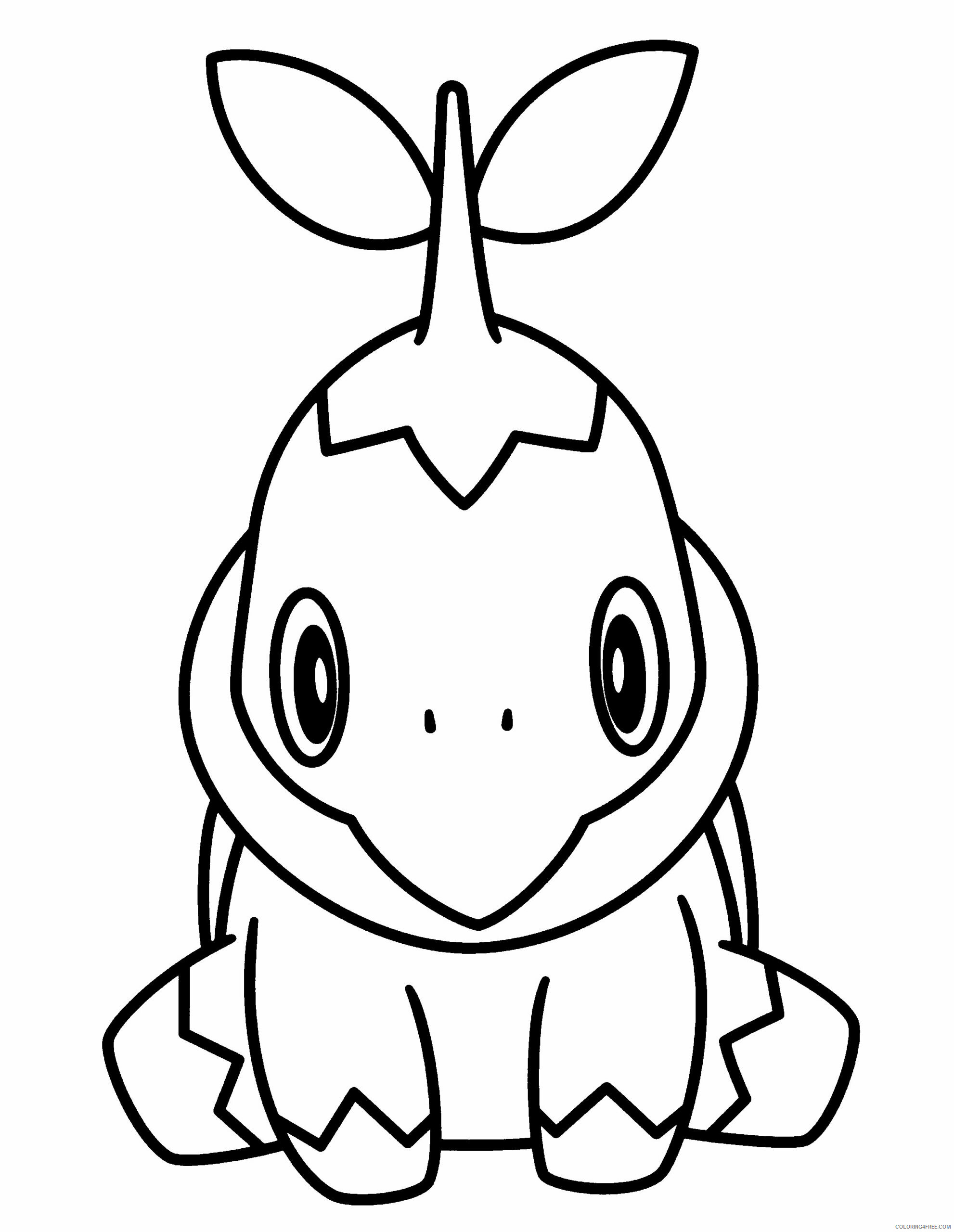 Pokemon Diamond Pearl Coloring Pages Anime pokemon diamond pearl 221 Printable 2021 715 Coloring4free