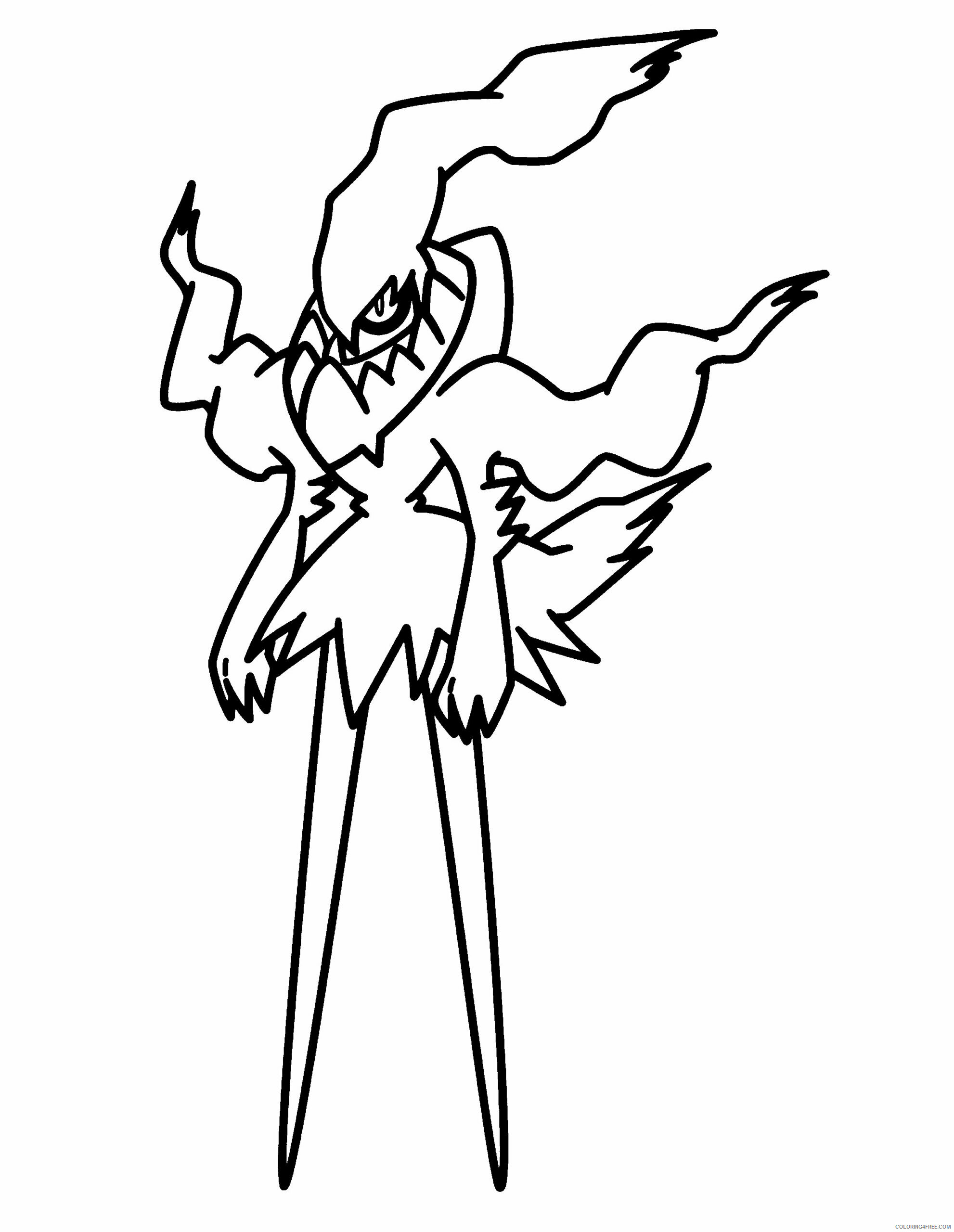 Pokemon Diamond Pearl Coloring Pages Anime pokemon diamond pearl 227 Printable 2021 721 Coloring4free