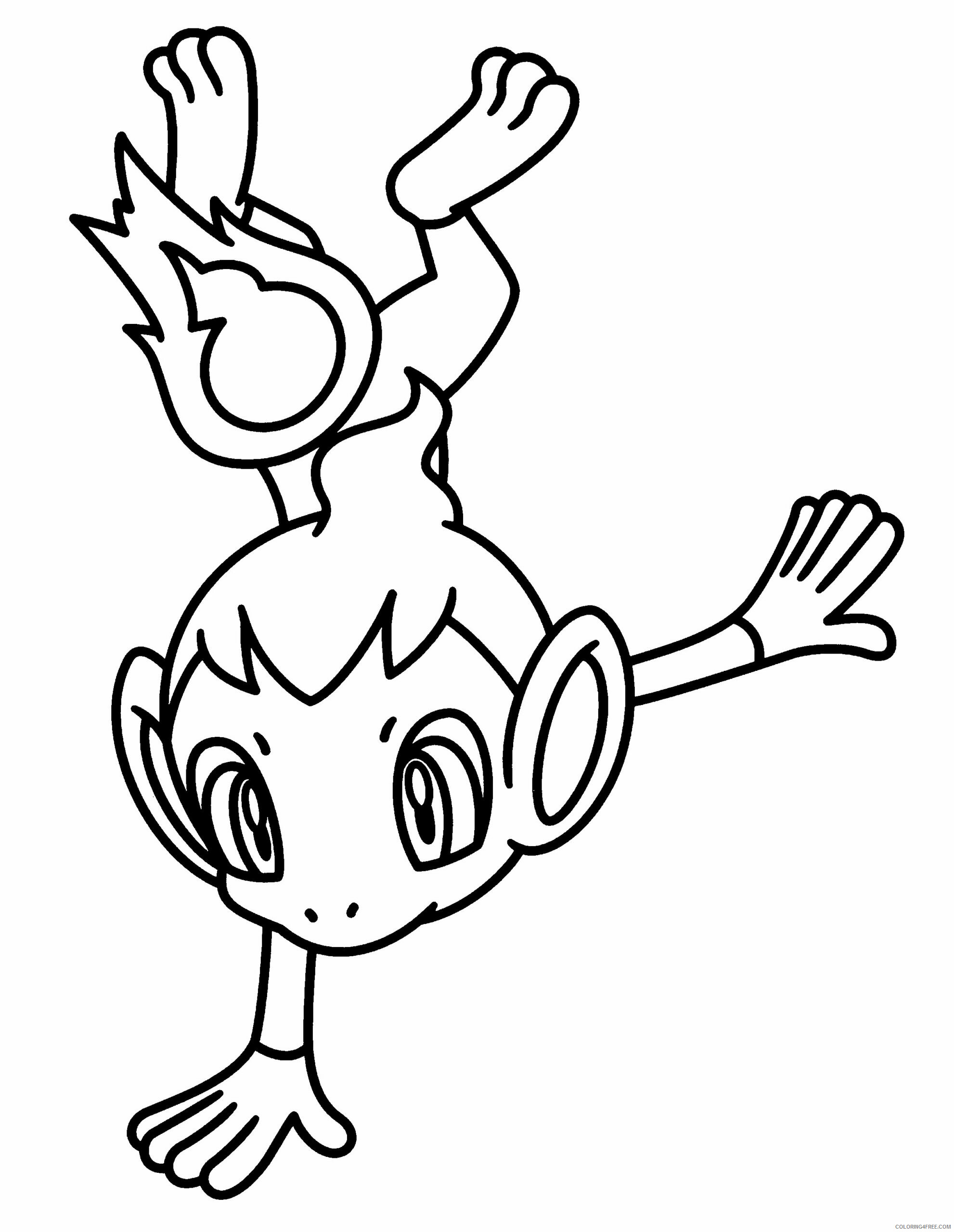 Pokemon Diamond Pearl Coloring Pages Anime pokemon diamond pearl 241 Printable 2021 737 Coloring4free