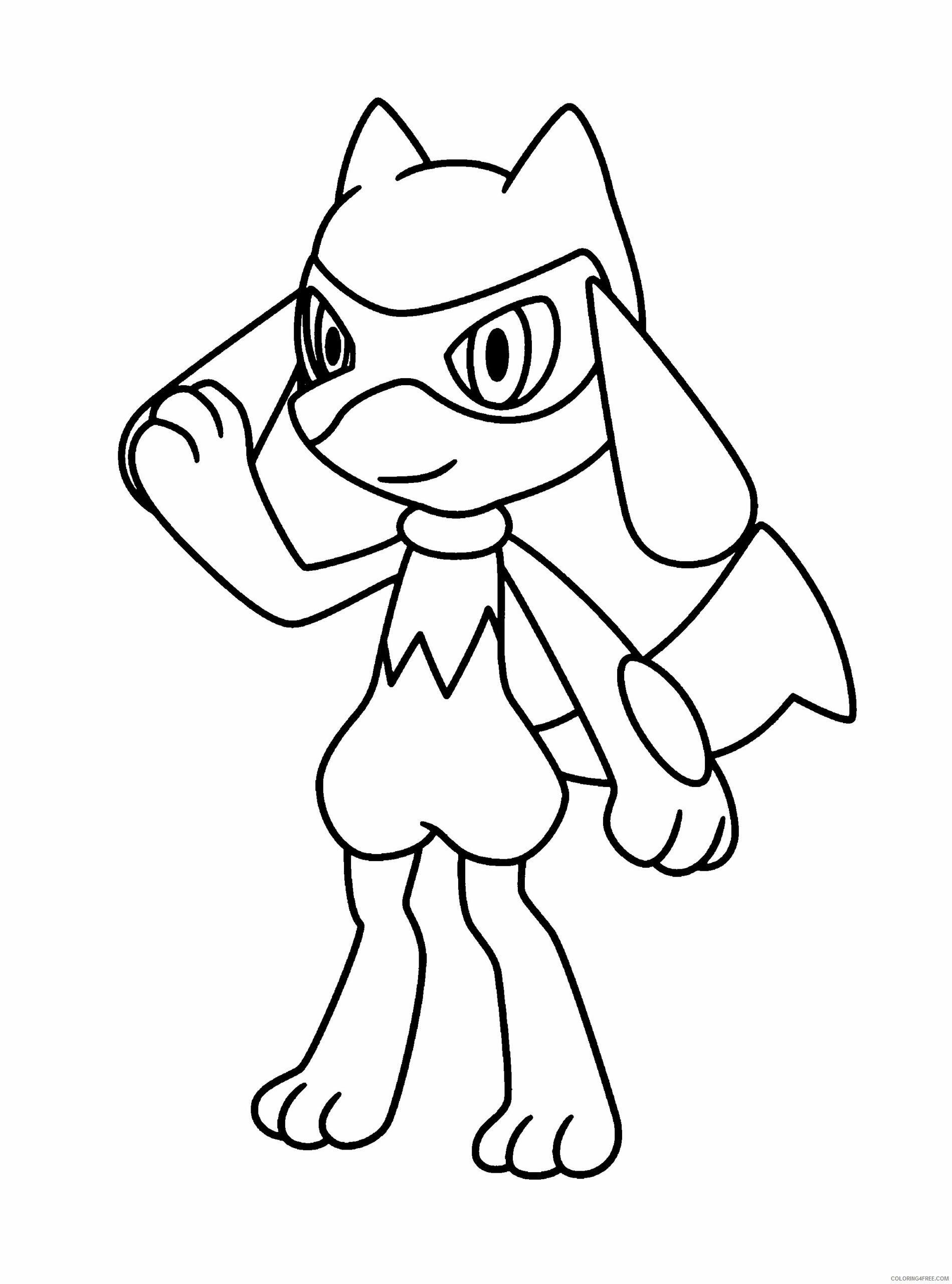 Pokemon Diamond Pearl Coloring Pages Anime pokemon diamond pearl 261 Printable 2021 758 Coloring4free