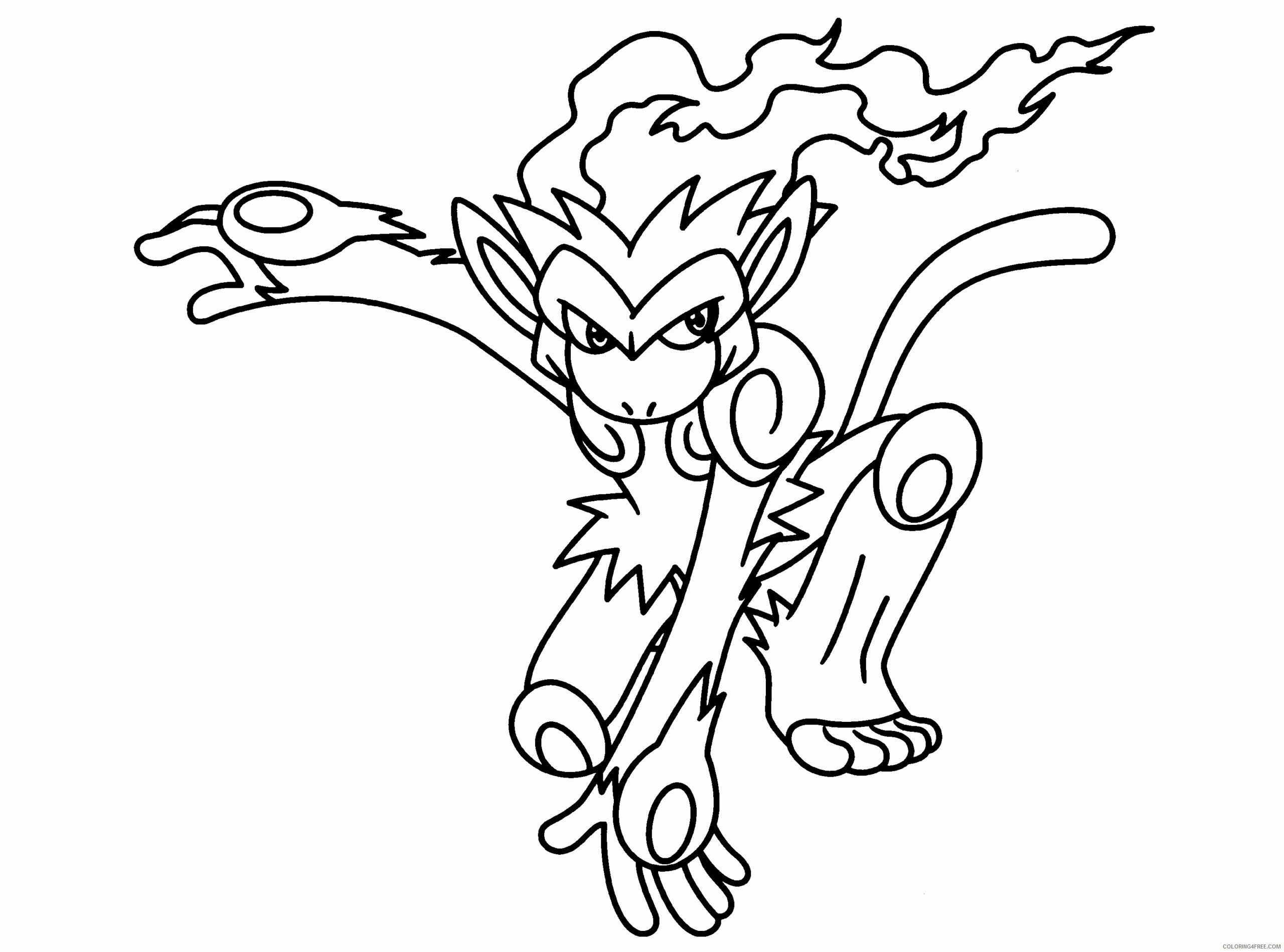 Pokemon Diamond Pearl Coloring Pages Anime pokemon diamond pearl 265 Printable 2021 761 Coloring4free