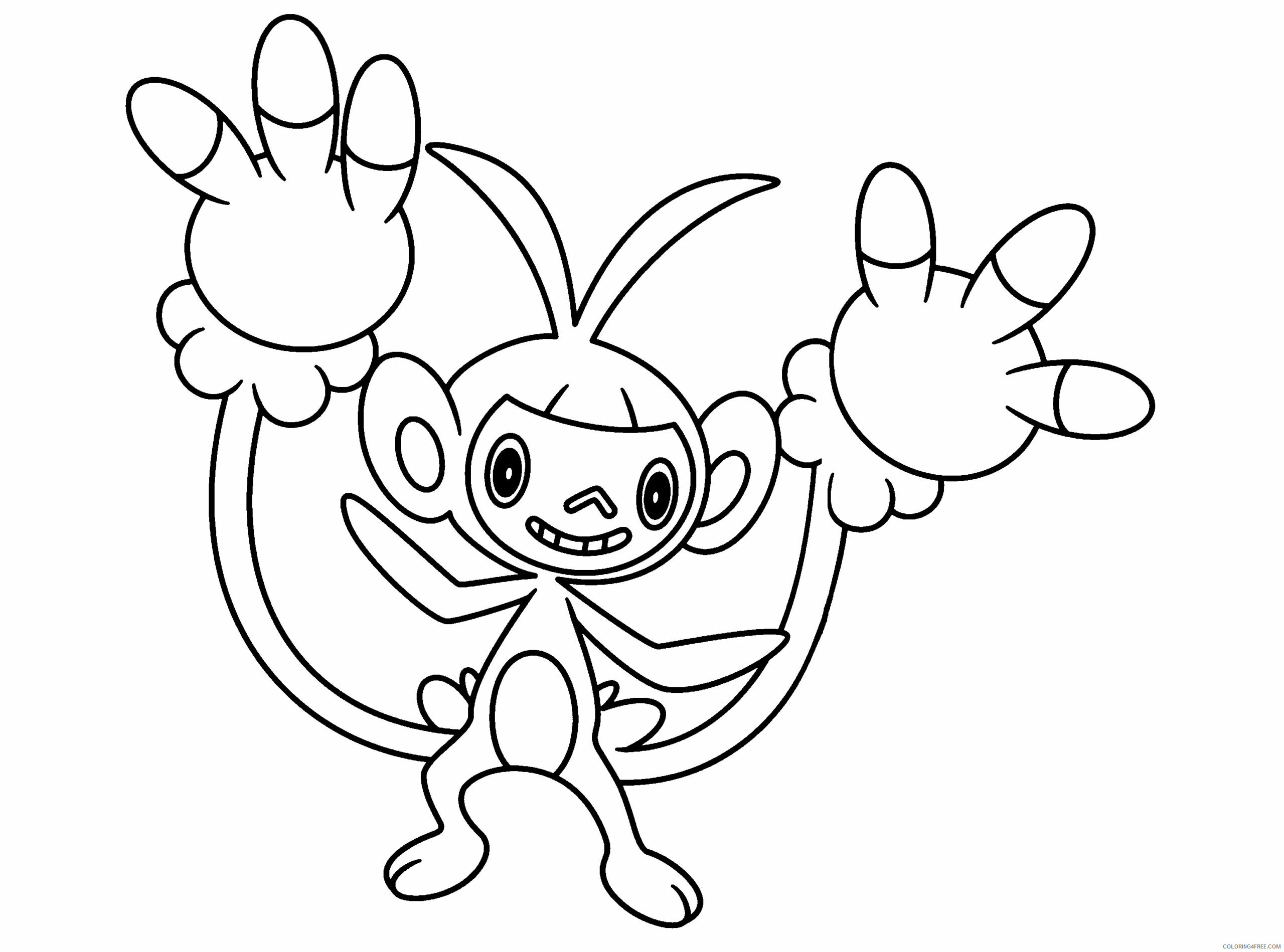 Pokemon Diamond Pearl Coloring Pages Anime pokemon diamond pearl 281 Printable 2021 778 Coloring4free