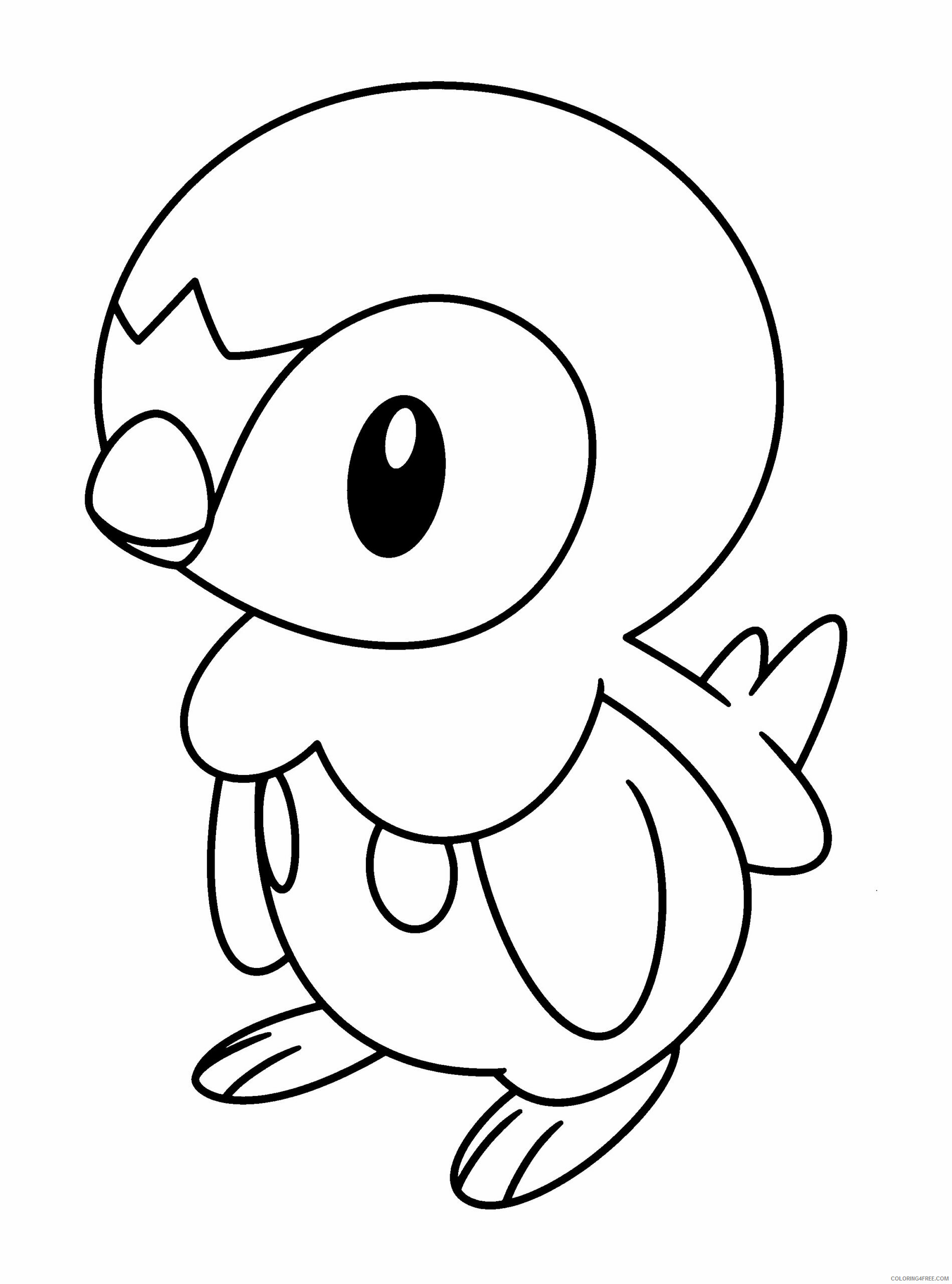 Pokemon Diamond Pearl Coloring Pages Anime pokemon diamond pearl 304 Printable 2021 801 Coloring4free