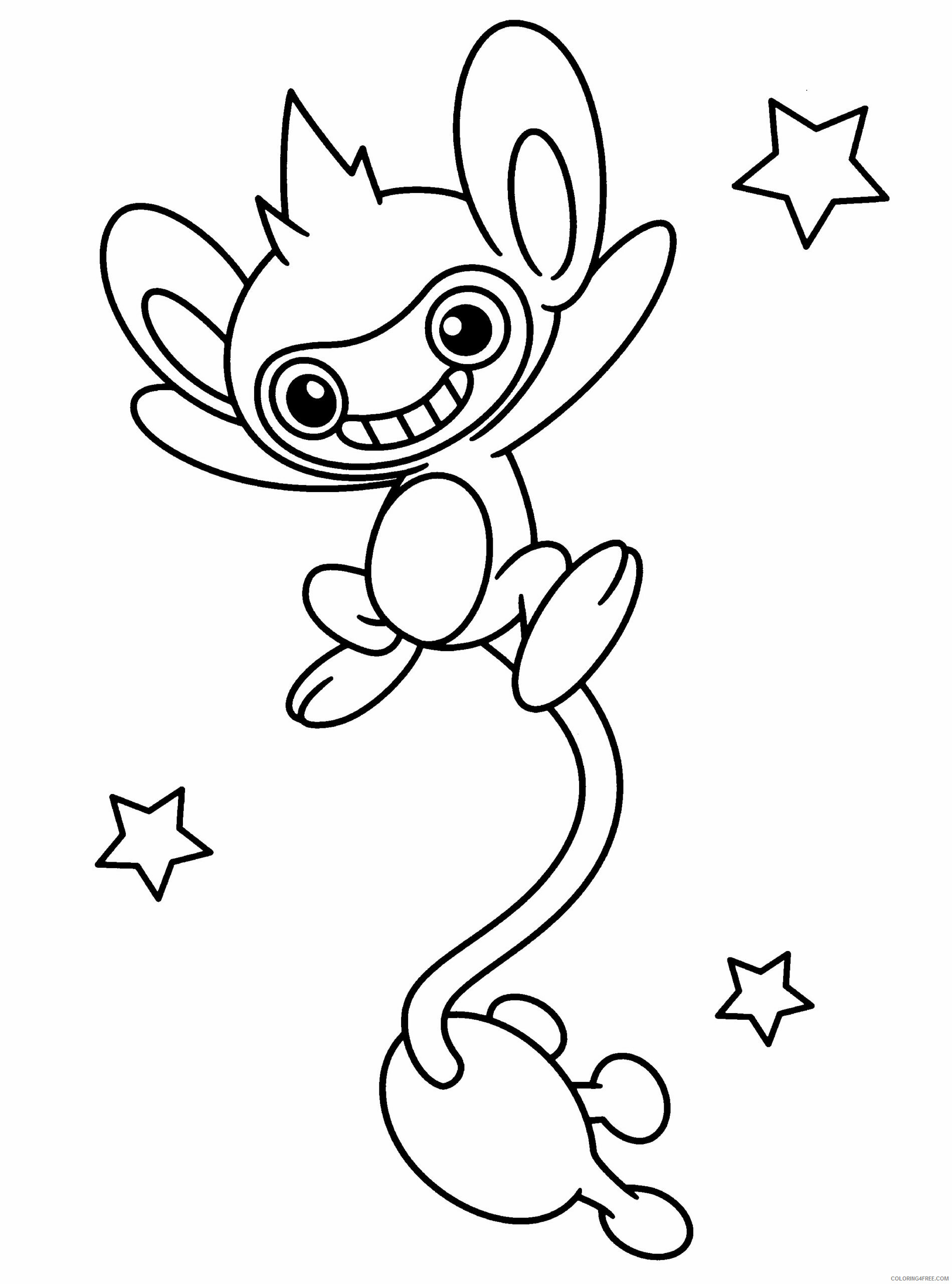 Pokemon Diamond Pearl Coloring Pages Anime pokemon diamond pearl 314 Printable 2021 812 Coloring4free