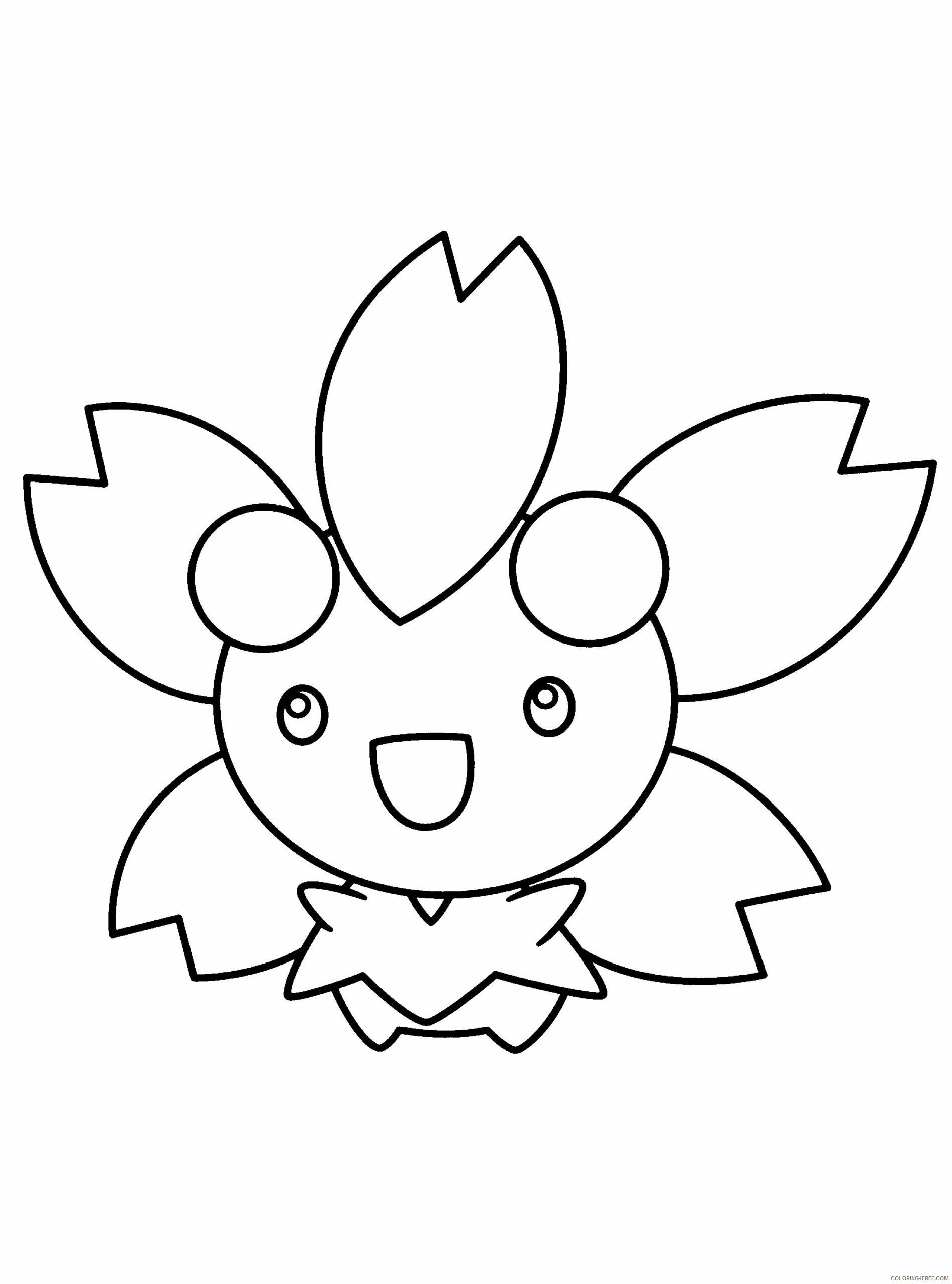 Pokemon Diamond Pearl Coloring Pages Anime pokemon diamond pearl 318 Printable 2021 816 Coloring4free