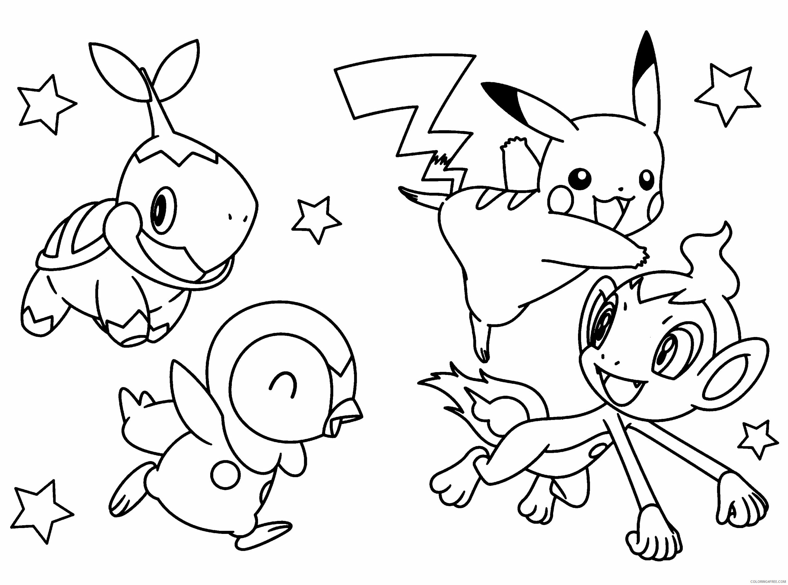 Pokemon Diamond Pearl Coloring Pages Anime pokemon diamond pearl 323 Printable 2021 821 Coloring4free