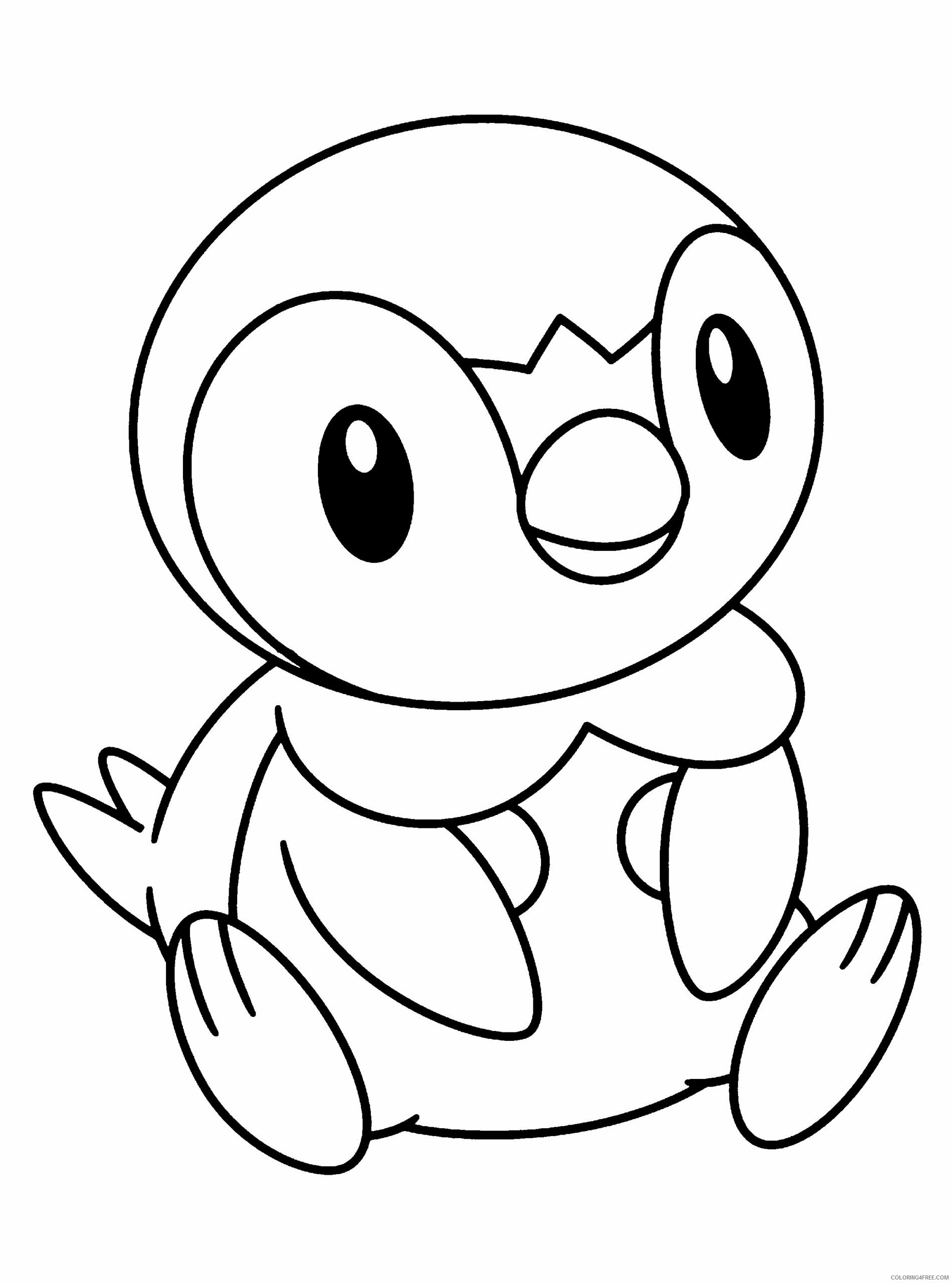 Pokemon Diamond Pearl Coloring Pages Anime pokemon diamond pearl 333 Printable 2021 832 Coloring4free