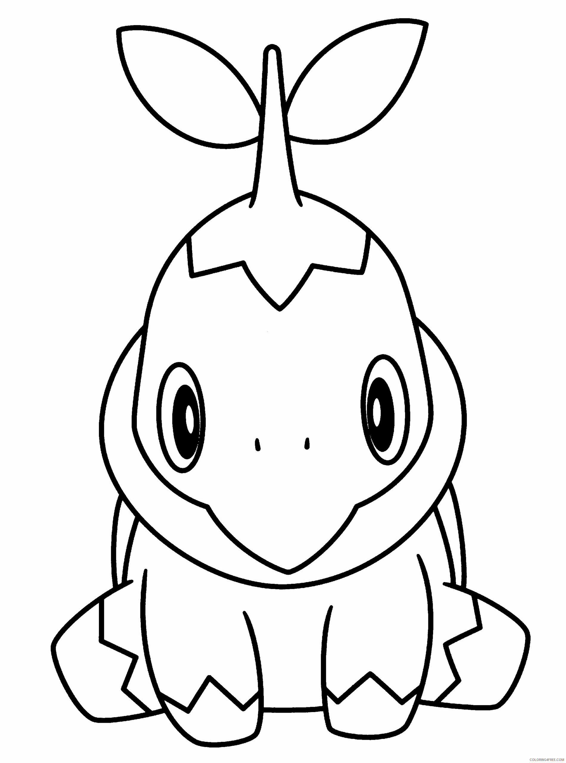 Pokemon Diamond Pearl Coloring Pages Anime pokemon diamond pearl 334 Printable 2021 833 Coloring4free