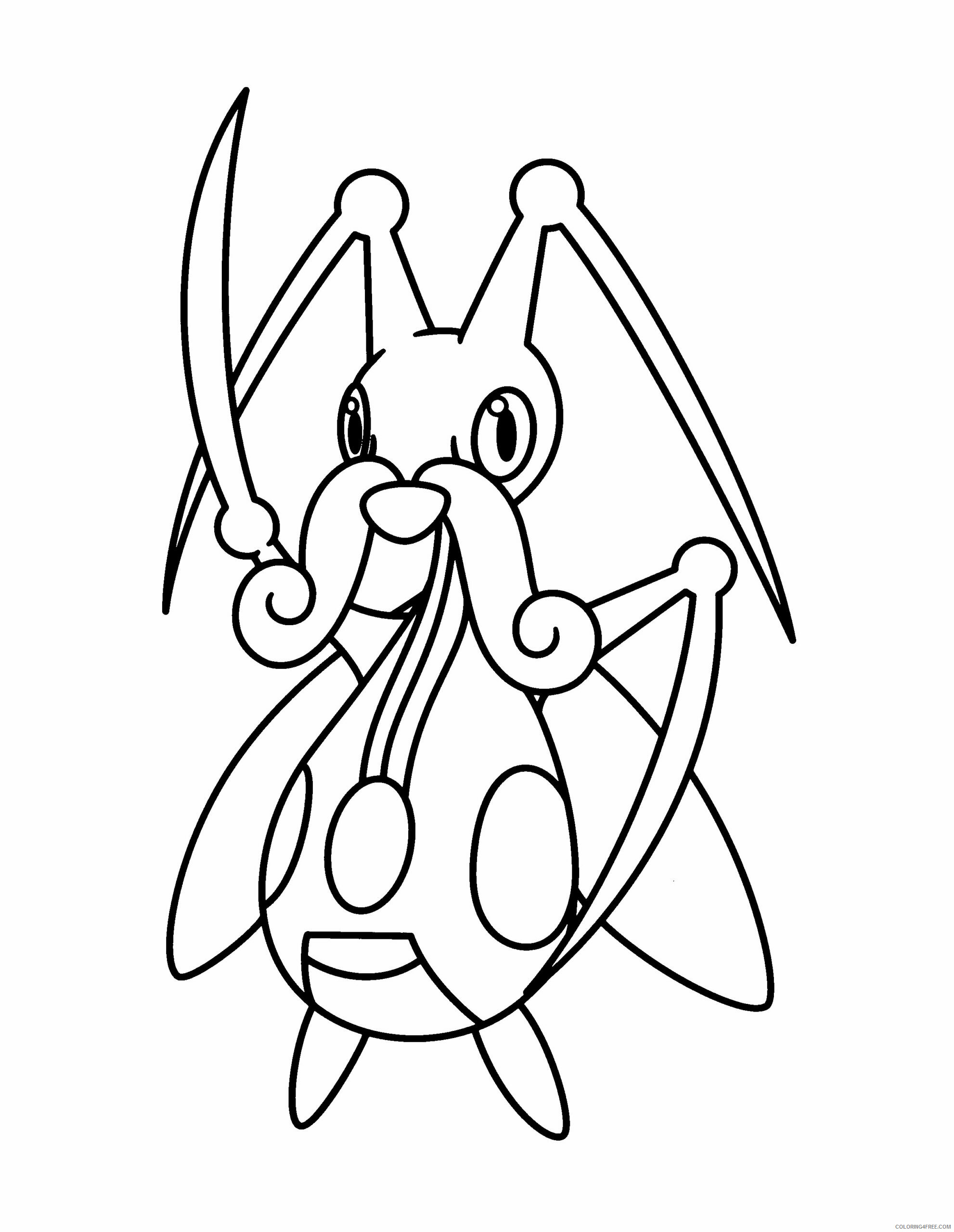 Pokemon Diamond Pearl Coloring Pages Anime pokemon diamond pearl 340 Printable 2021 840 Coloring4free