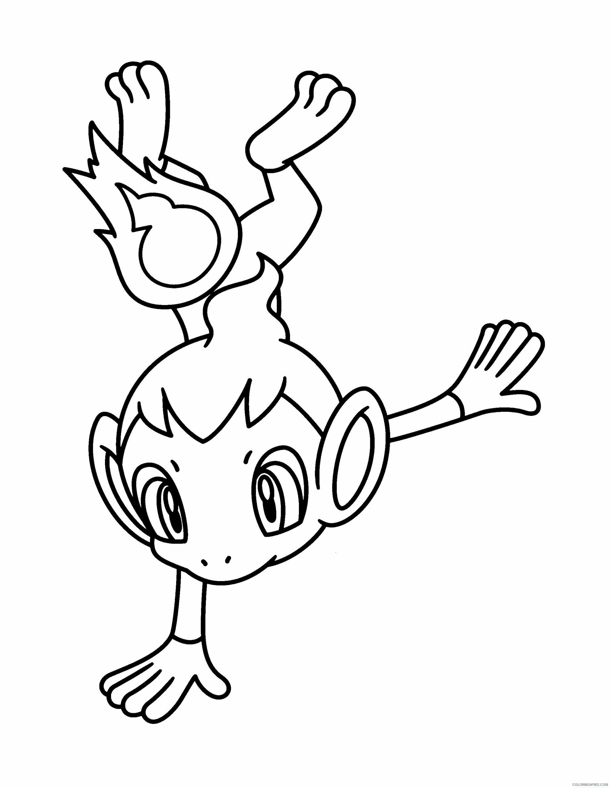 Pokemon Diamond Pearl Coloring Pages Anime pokemon diamond pearl 363 Printable 2021 863 Coloring4free