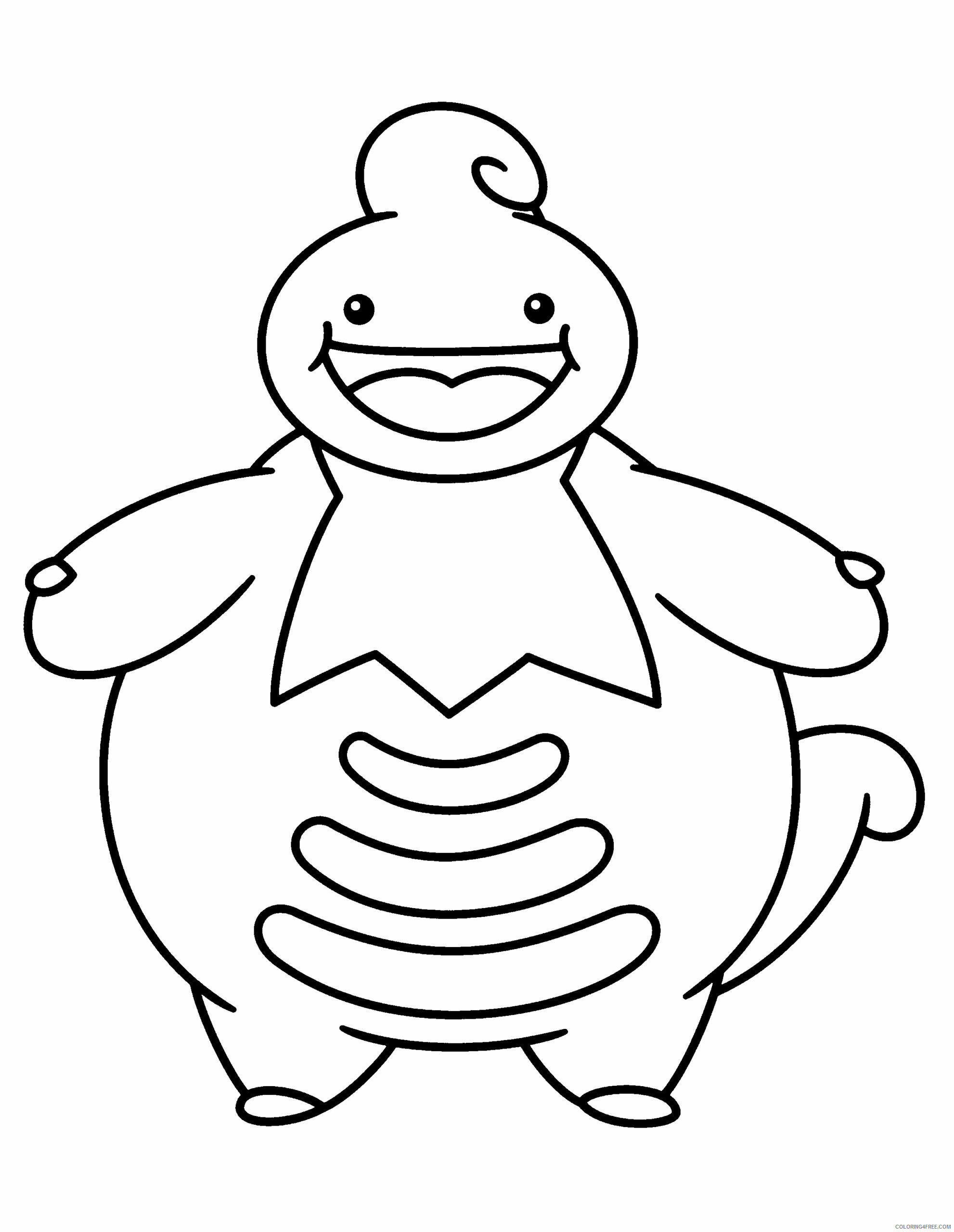 Pokemon Diamond and Pearl Coloring Pages Games Printable 2021 0862 Coloring4free