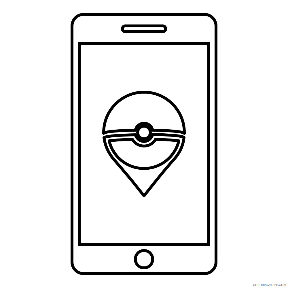 Pokemon Go Coloring Pages Games Pokemon Go Printable 2021 0928 Coloring4free