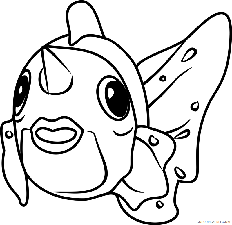 Pokemon Go Coloring Pages Games seaking pokemon go1 Printable 2021 0912 Coloring4free