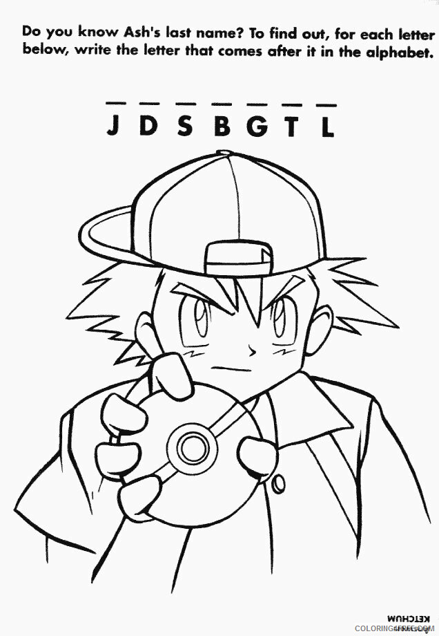 Pokemon Printable Coloring Pages Anime 2021 032 Coloring4free