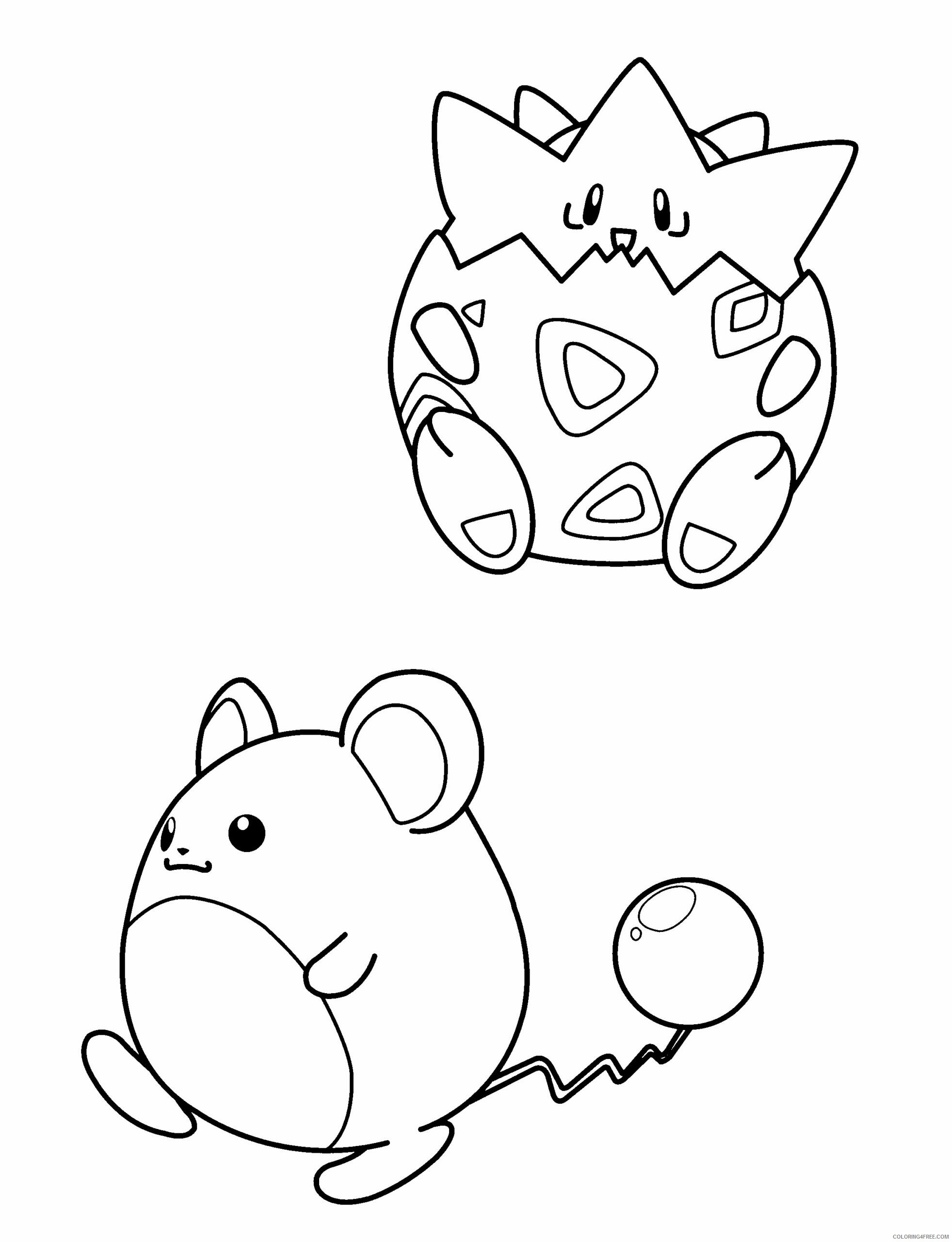 Pokemon Printable Coloring Pages Anime 2021 091 Coloring4free