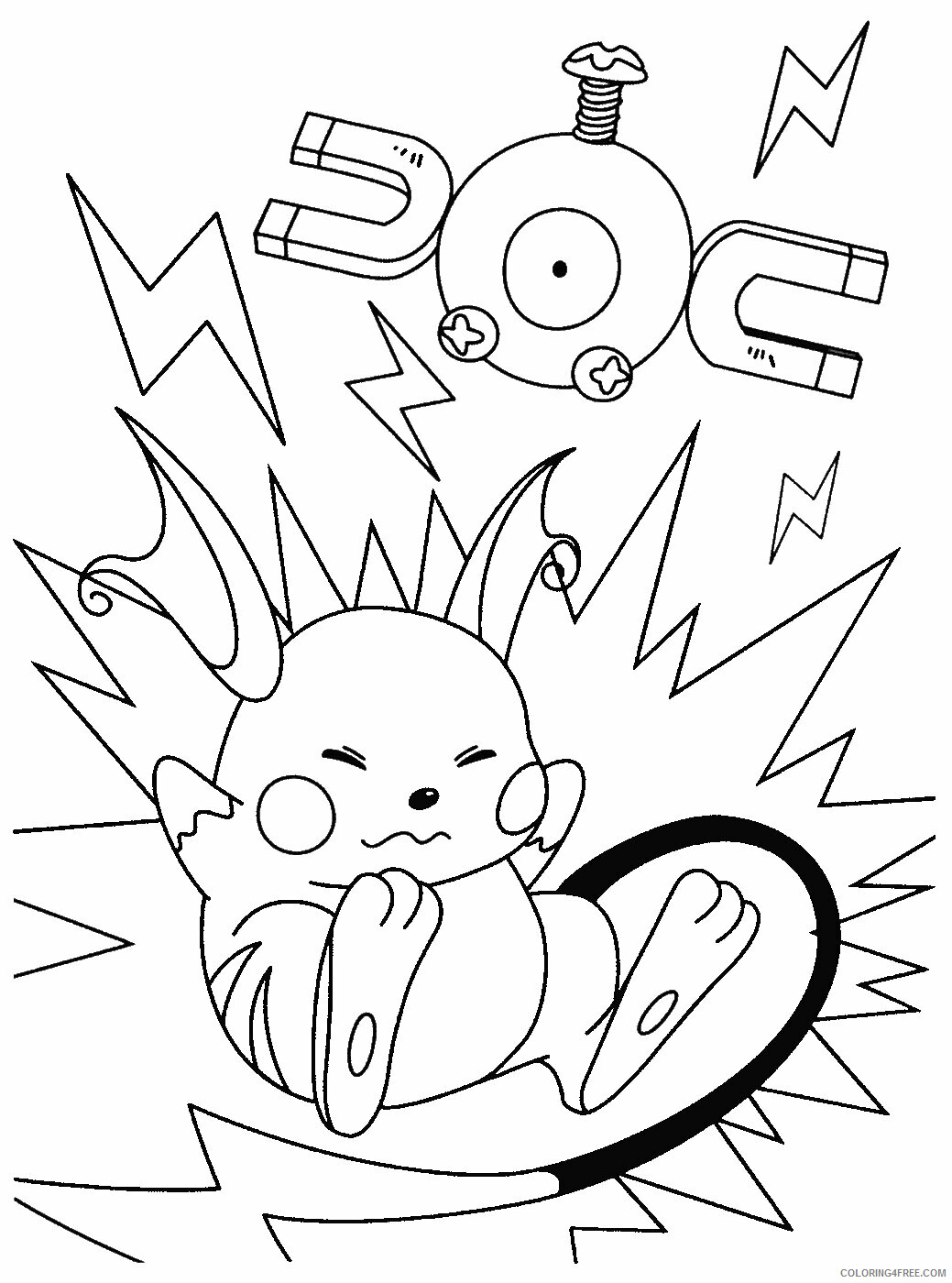 Pokemon Printable Coloring Pages Anime 2021 100 Coloring4free