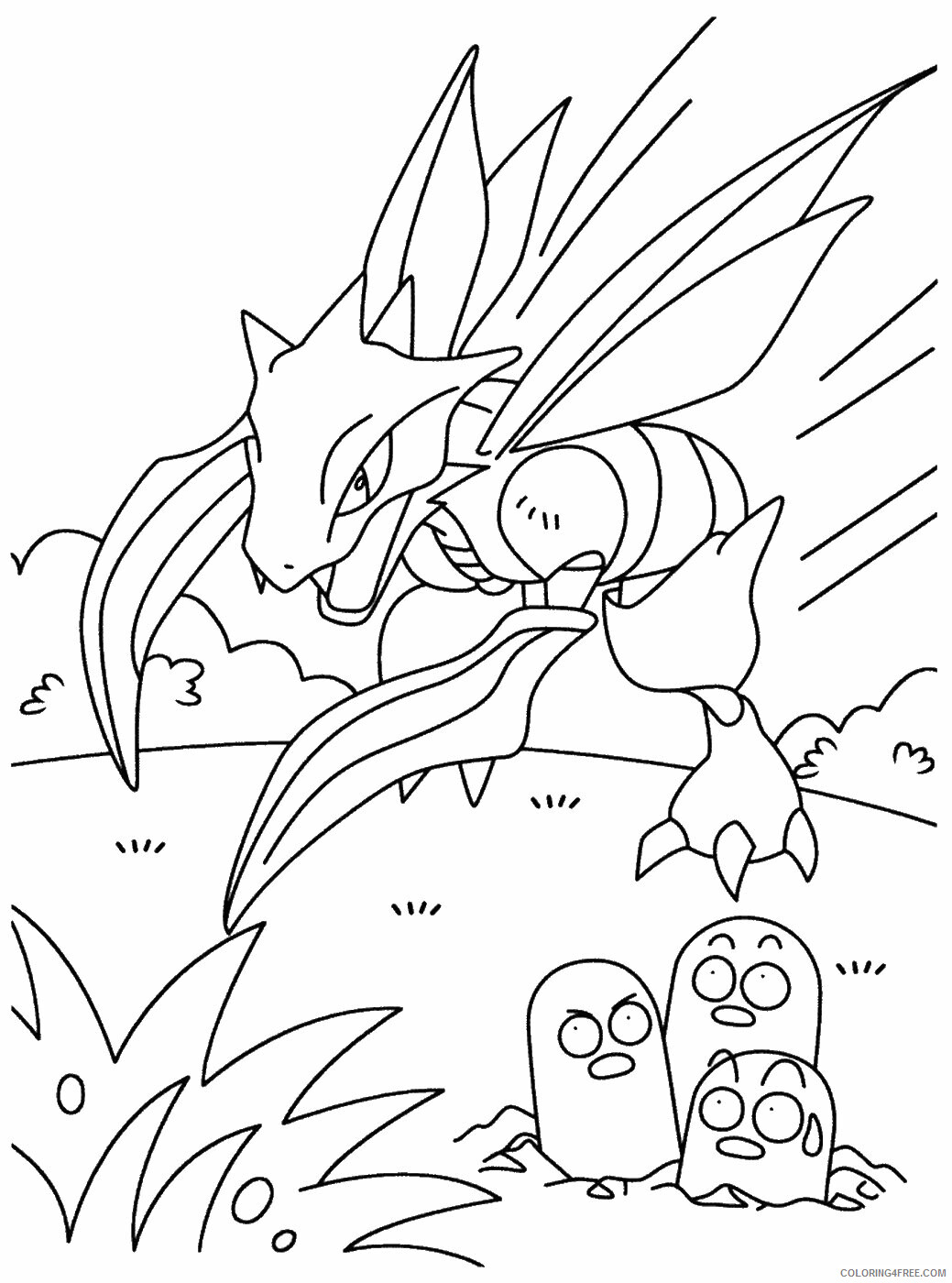 Pokemon Printable Coloring Pages Anime 2021 102 Coloring4free