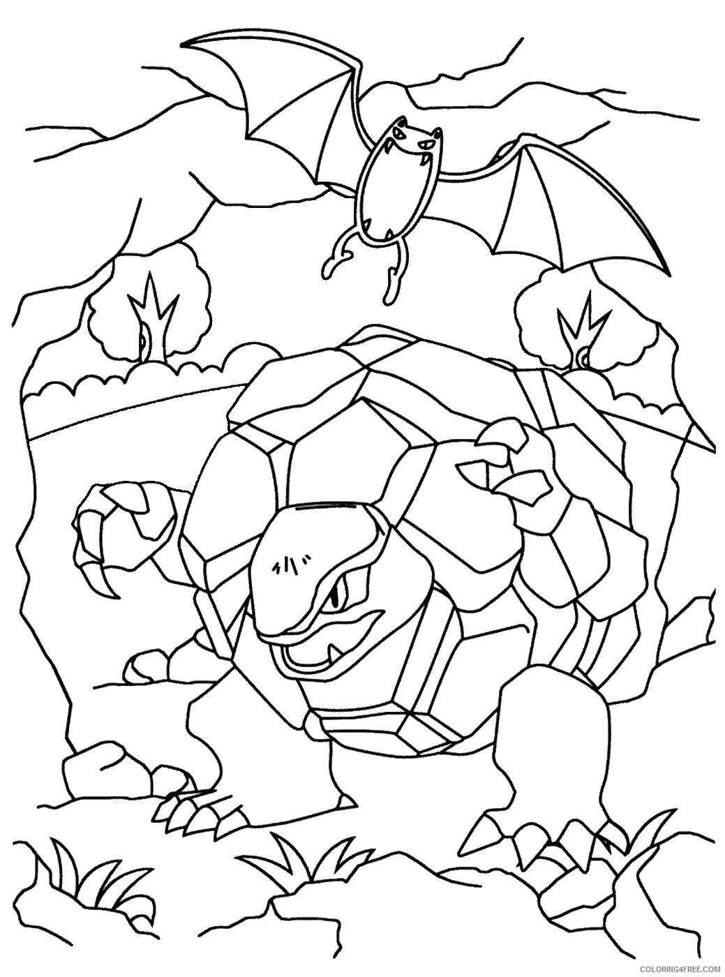 Pokemon Printable Coloring Pages Anime 2021 109 Coloring4free