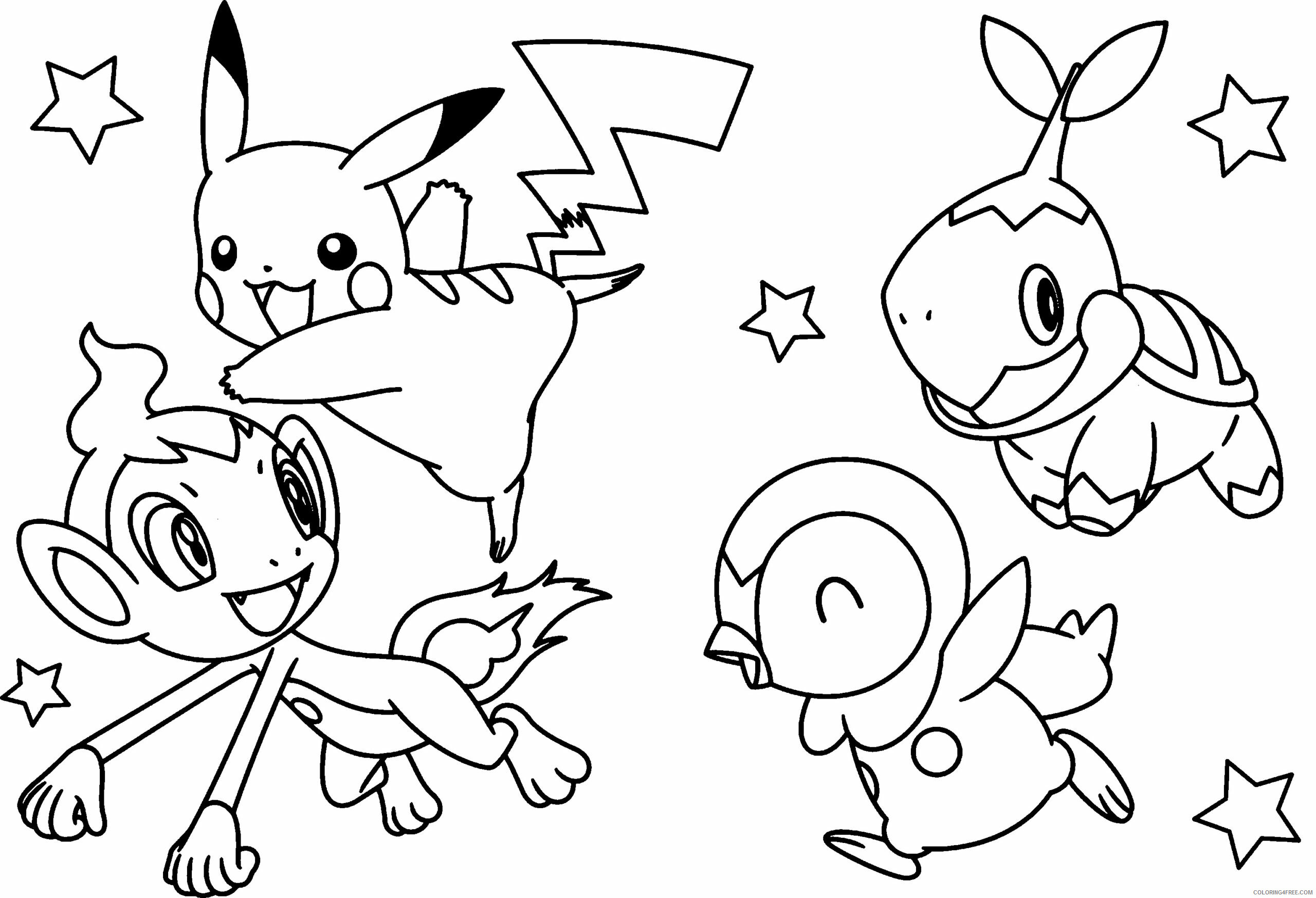 Pokemon Printable Coloring Pages Anime 2021 114 Coloring4free