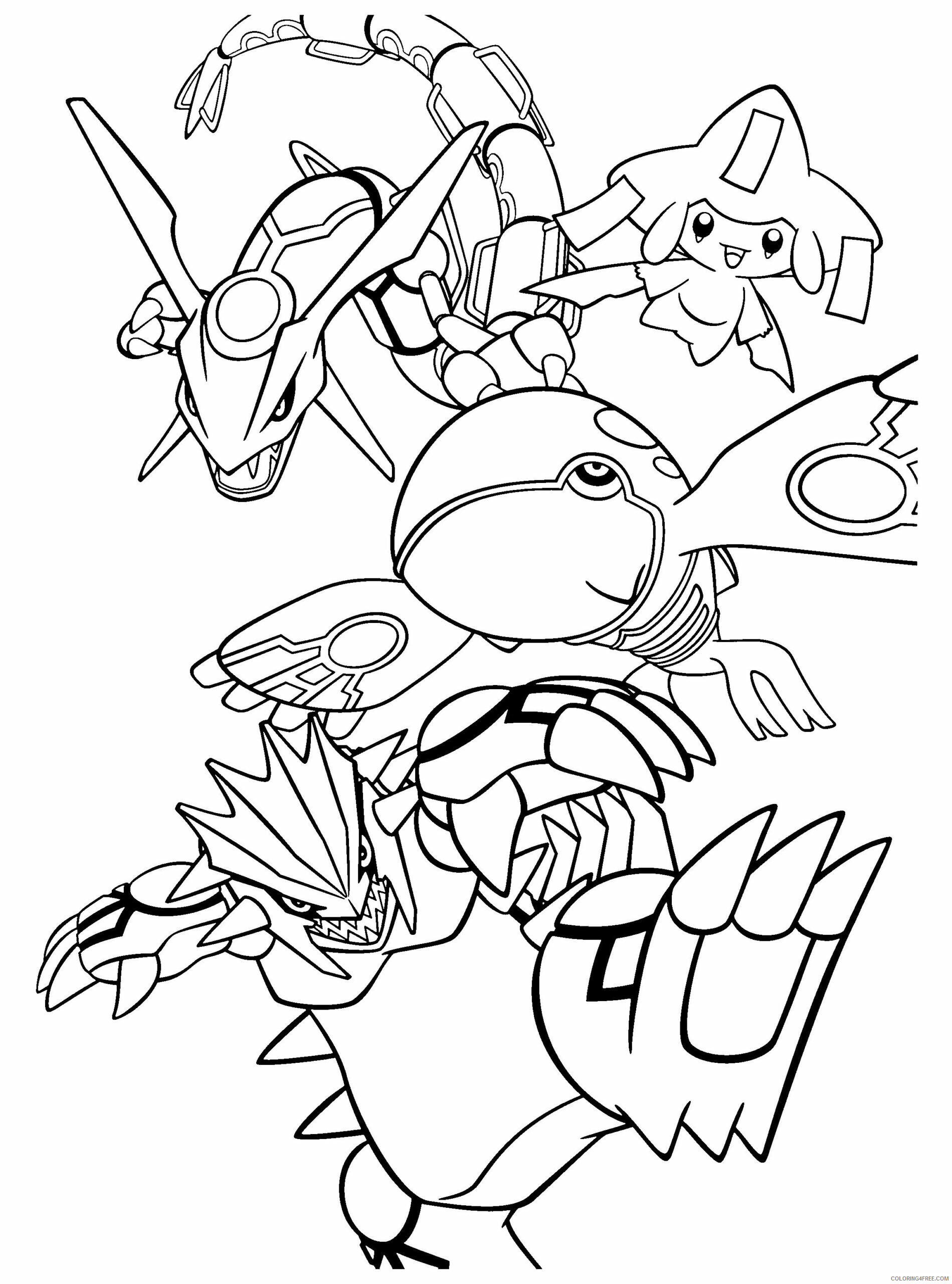 Pokemon Printable Coloring Pages Anime 2021 116 Coloring4free