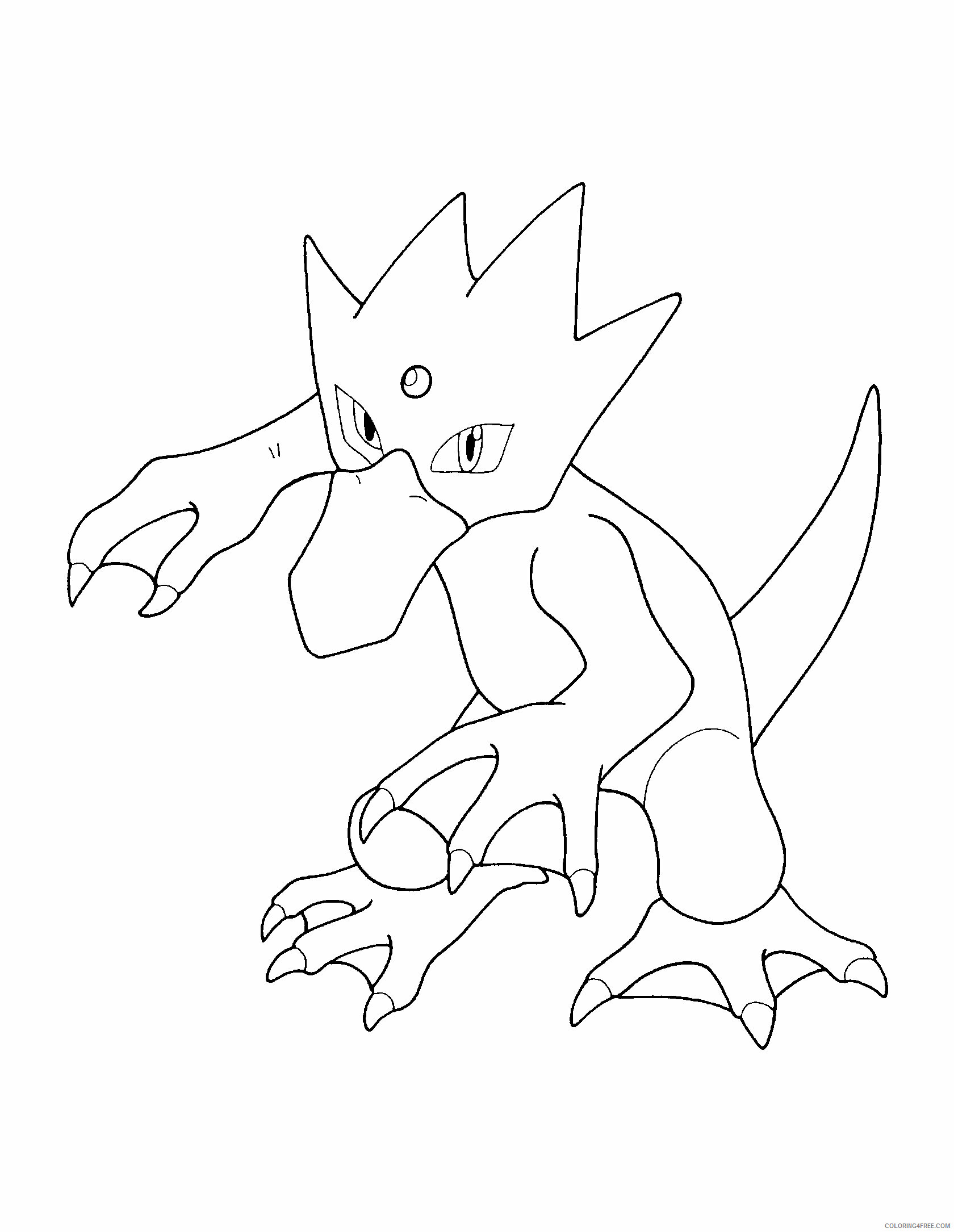 Pokemon Printable Coloring Pages Anime 2021 123 Coloring4free