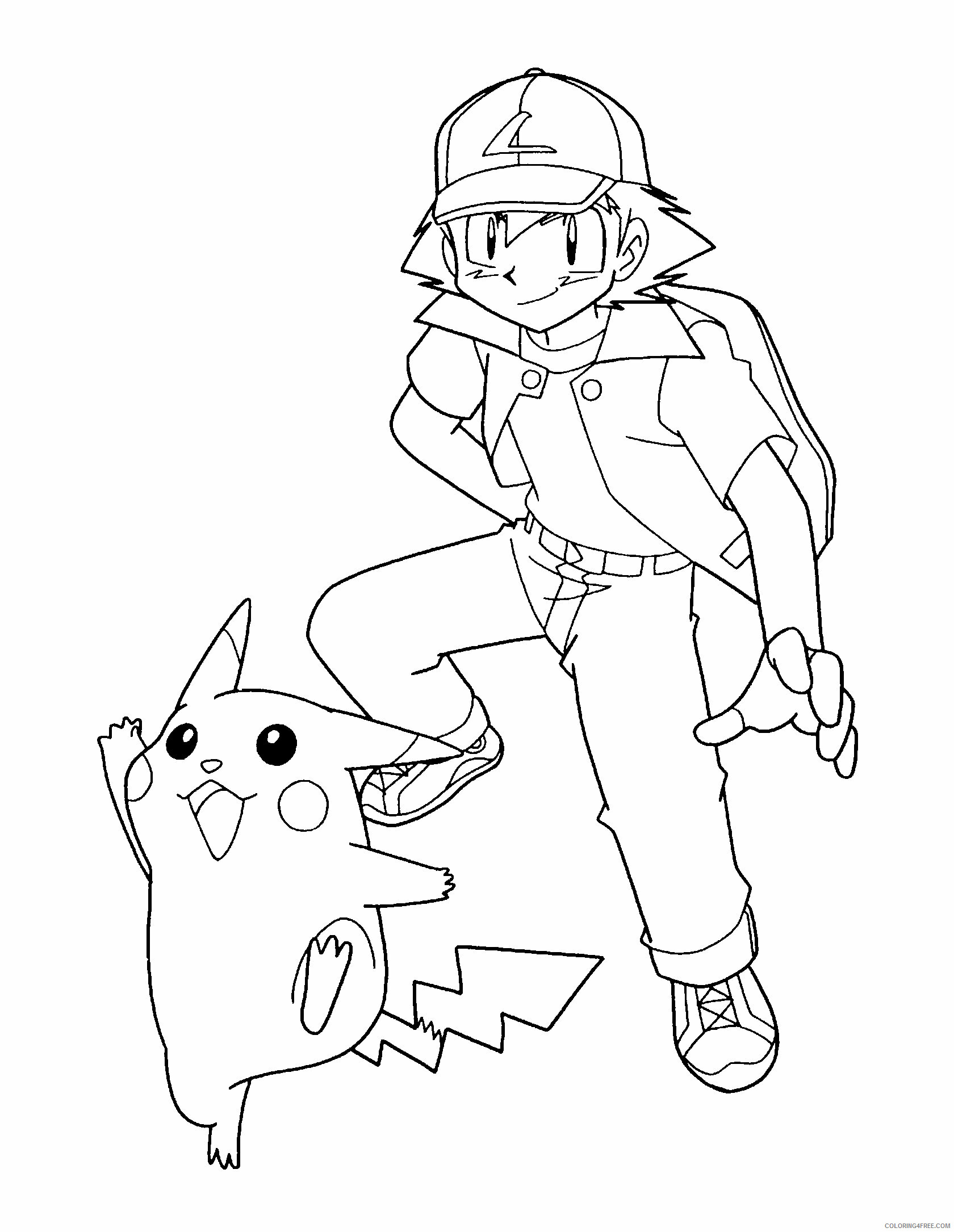 Pokemon Printable Coloring Pages Anime 2021 128 Coloring4free