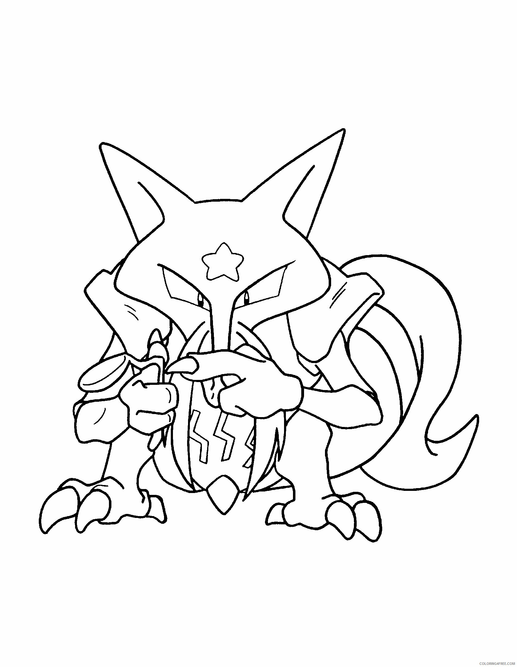 Pokemon Printable Coloring Pages Anime 2021 136 Coloring4free