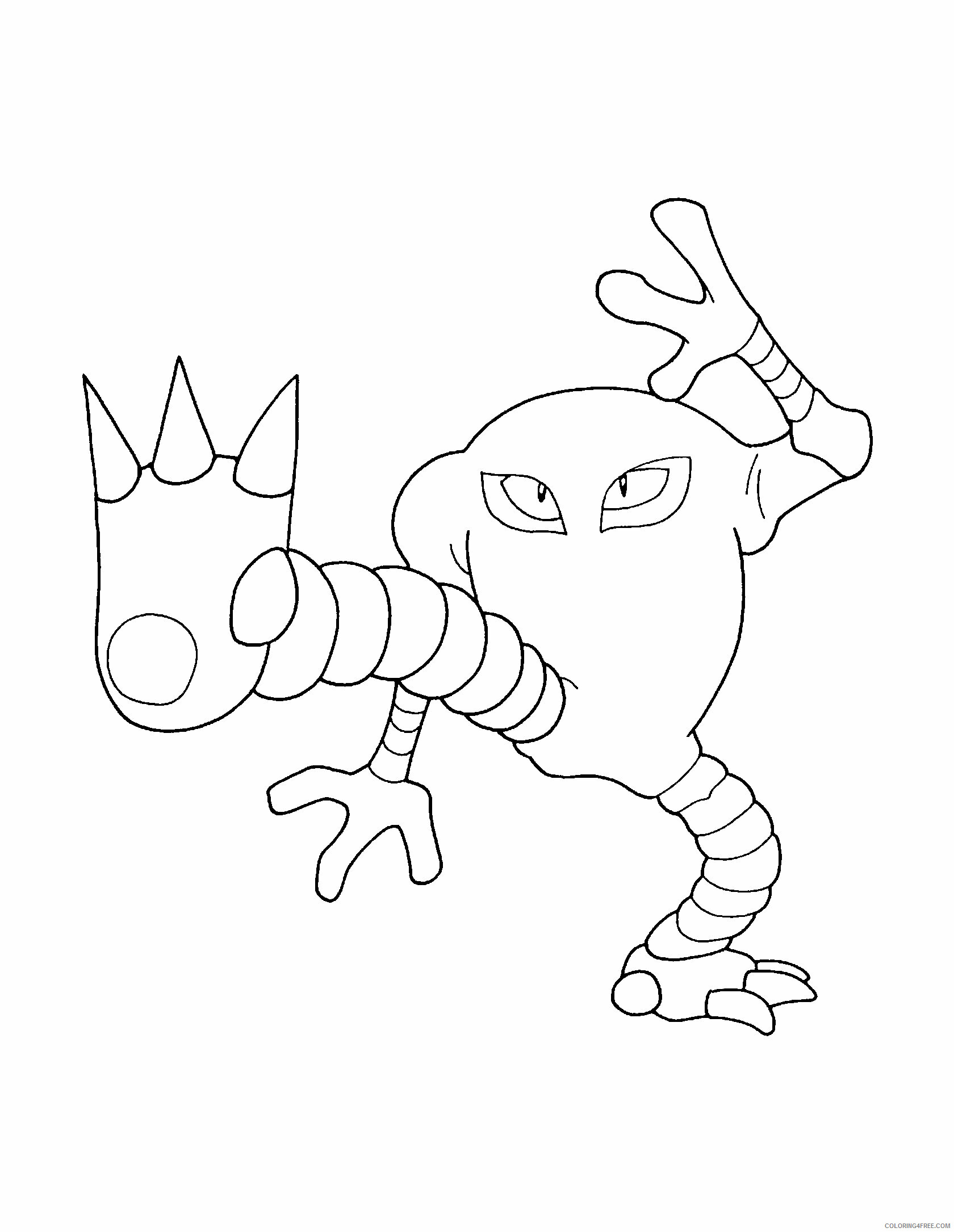 Pokemon Printable Coloring Pages Anime 2021 137 Coloring4free