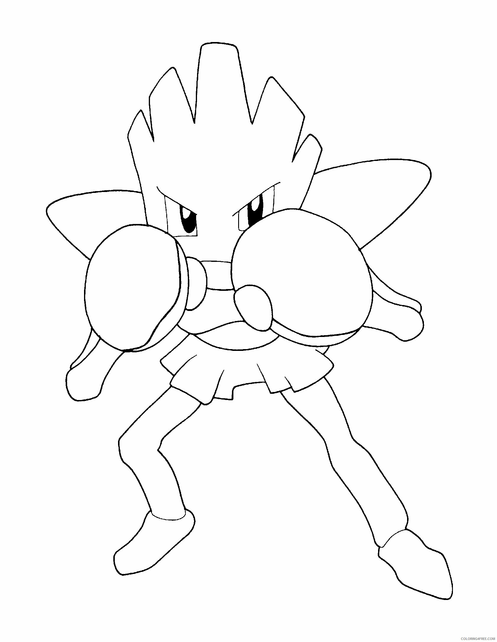 Pokemon Printable Coloring Pages Anime 2021 138 Coloring4free