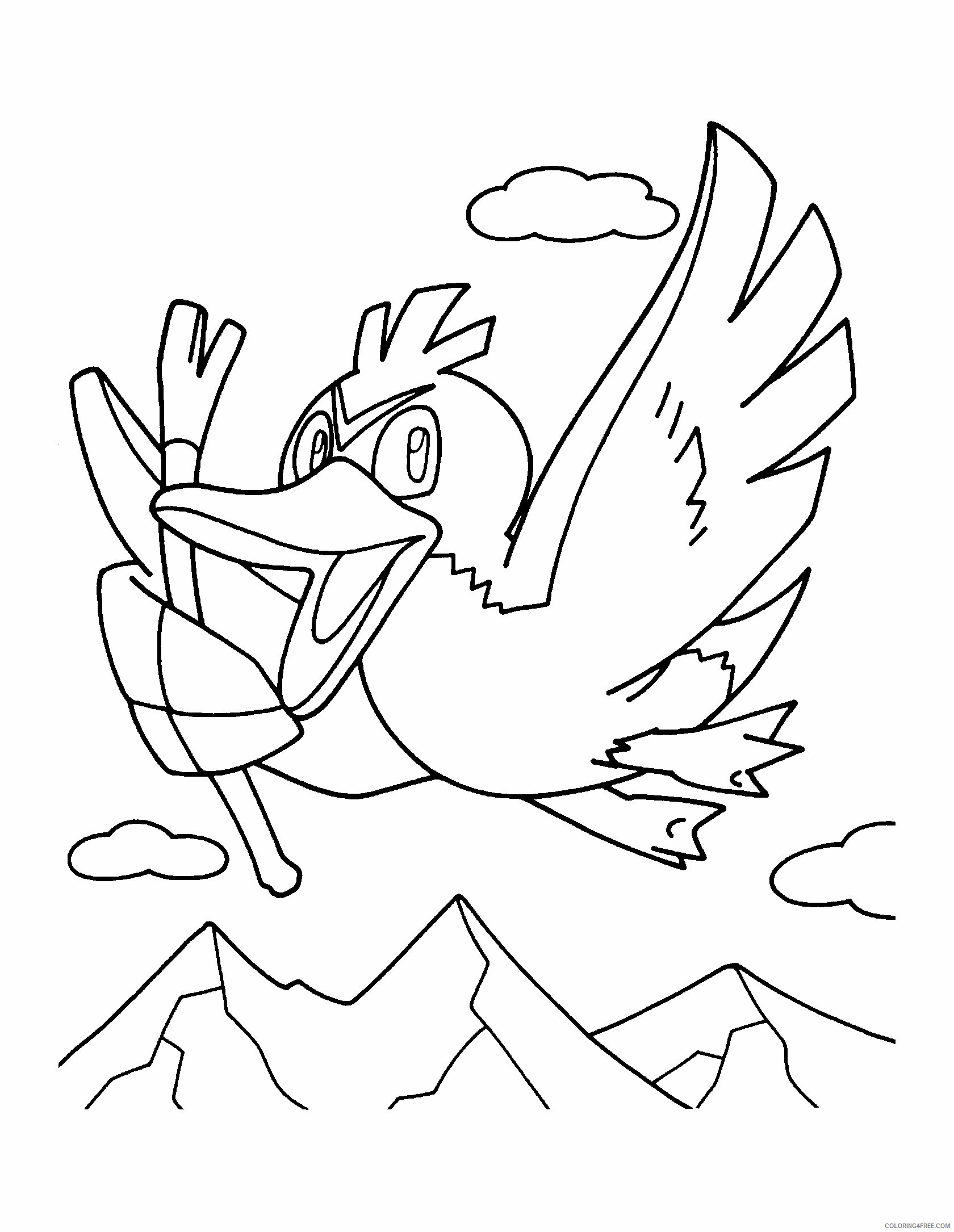 Pokemon Printable Coloring Pages Anime 2021 141 Coloring4free