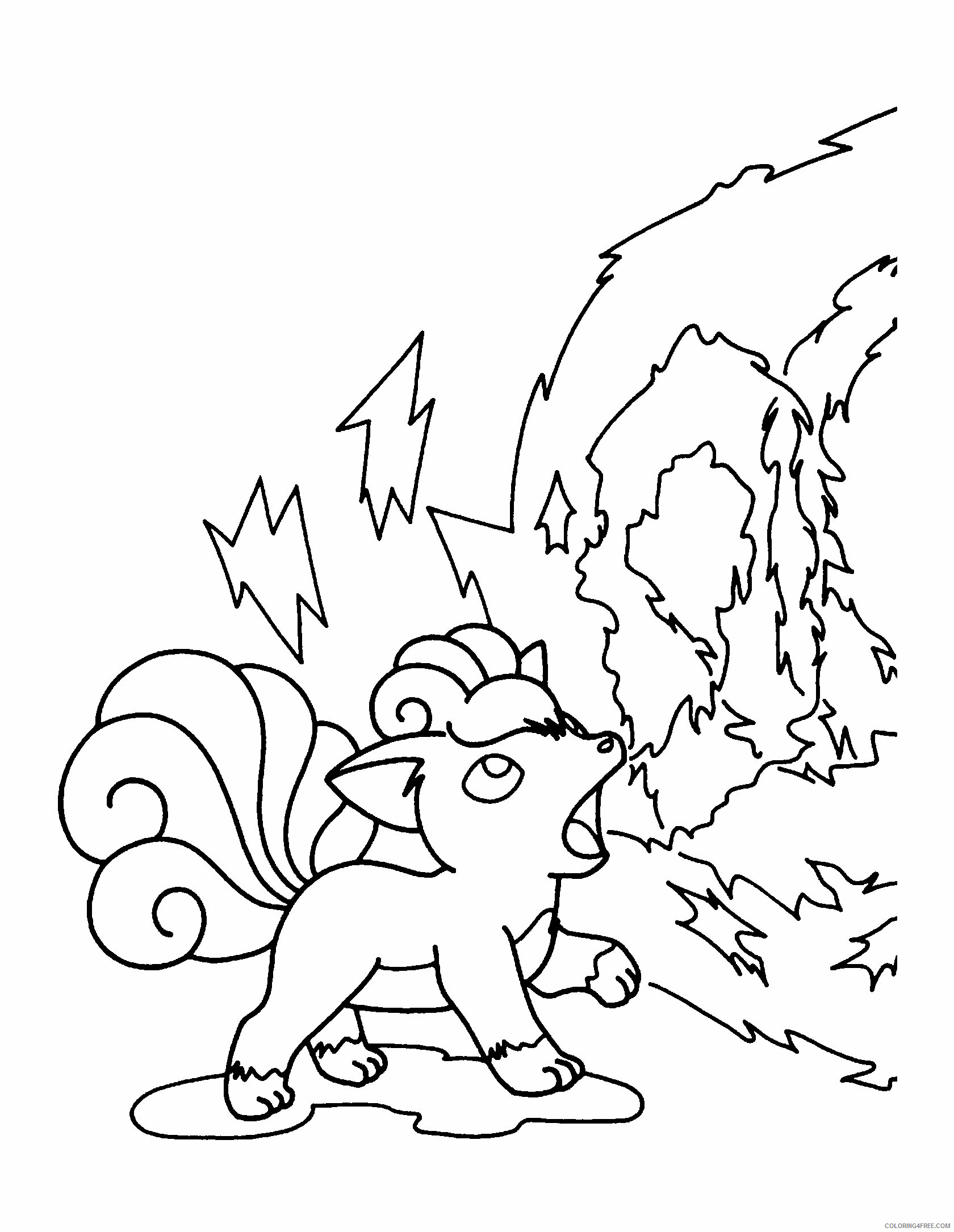 Pokemon Printable Coloring Pages Anime 2021 145 Coloring4free