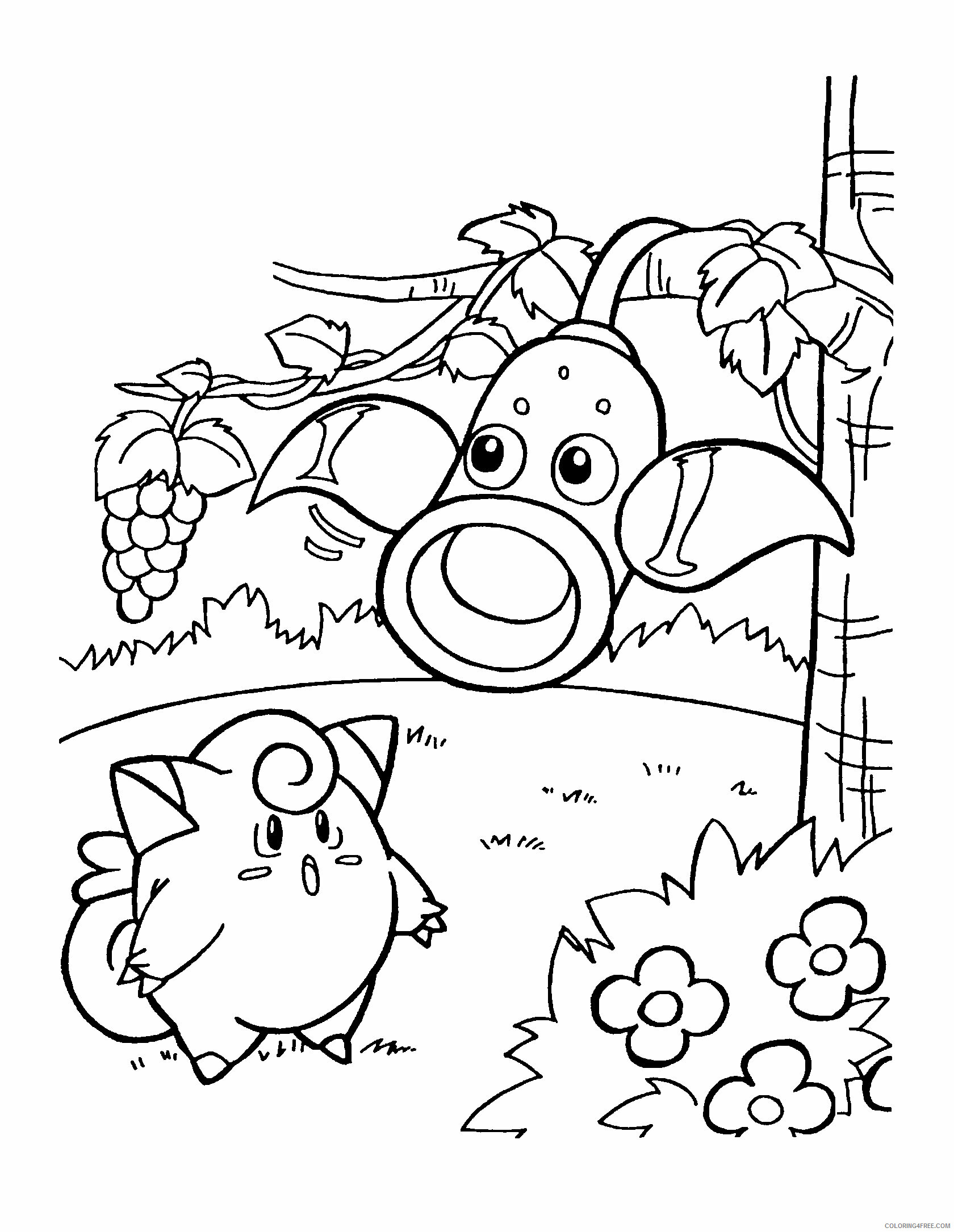 Pokemon Printable Coloring Pages Anime 2021 155 Coloring4free