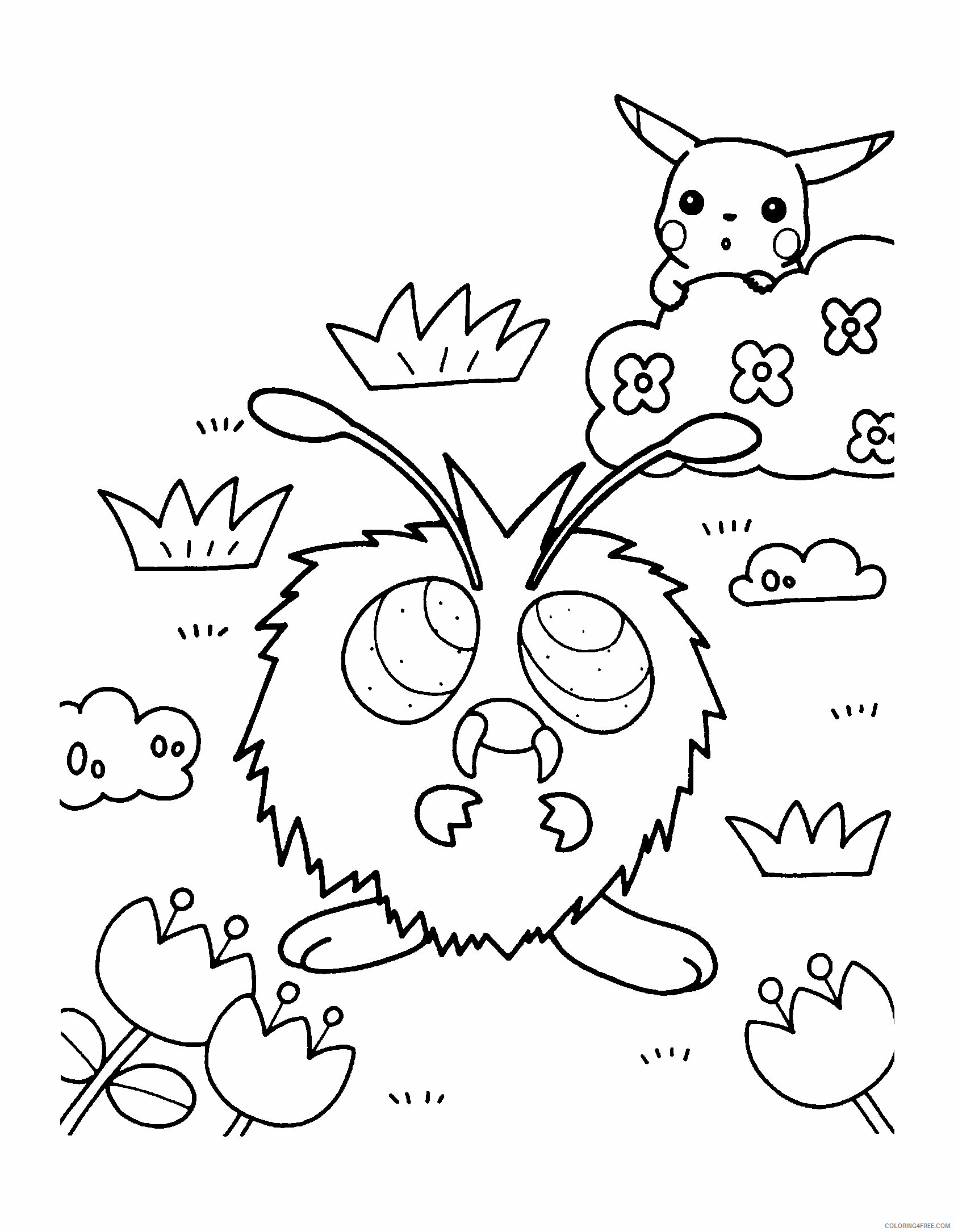 Pokemon Printable Coloring Pages Anime 2021 158 Coloring4free