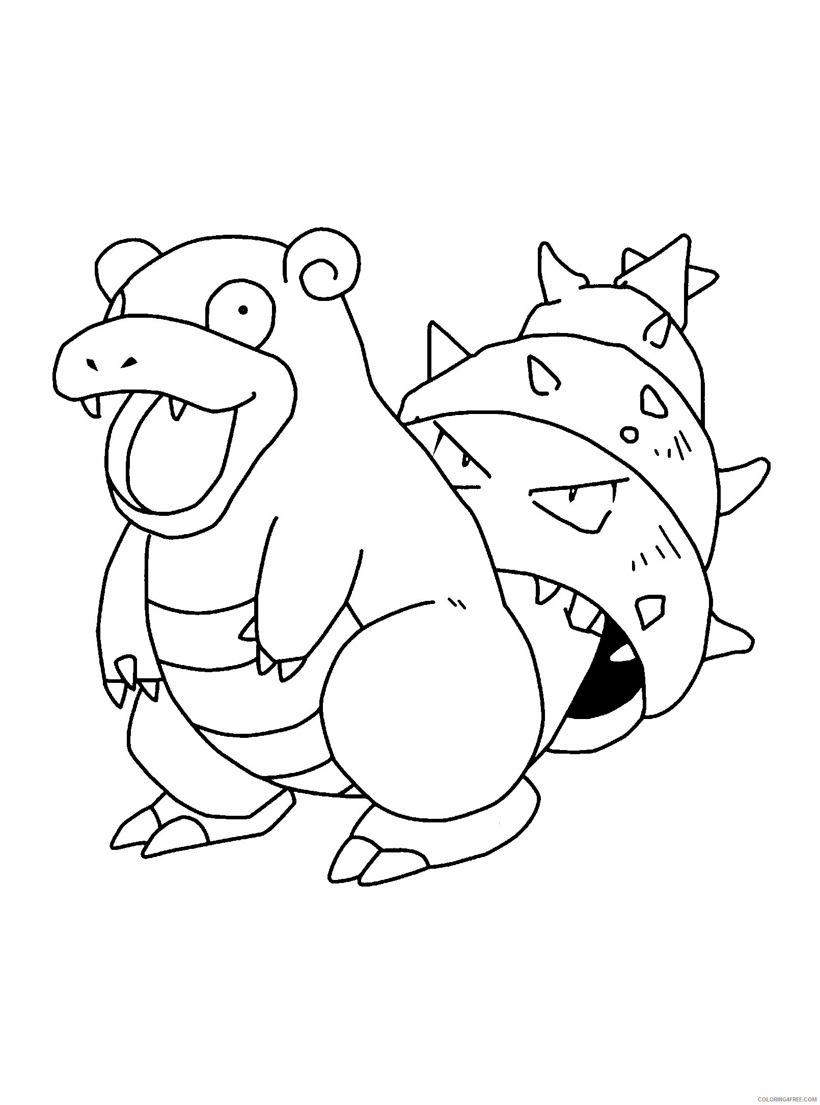 Pokemon Printable Coloring Pages Anime 2021 165 Coloring4free
